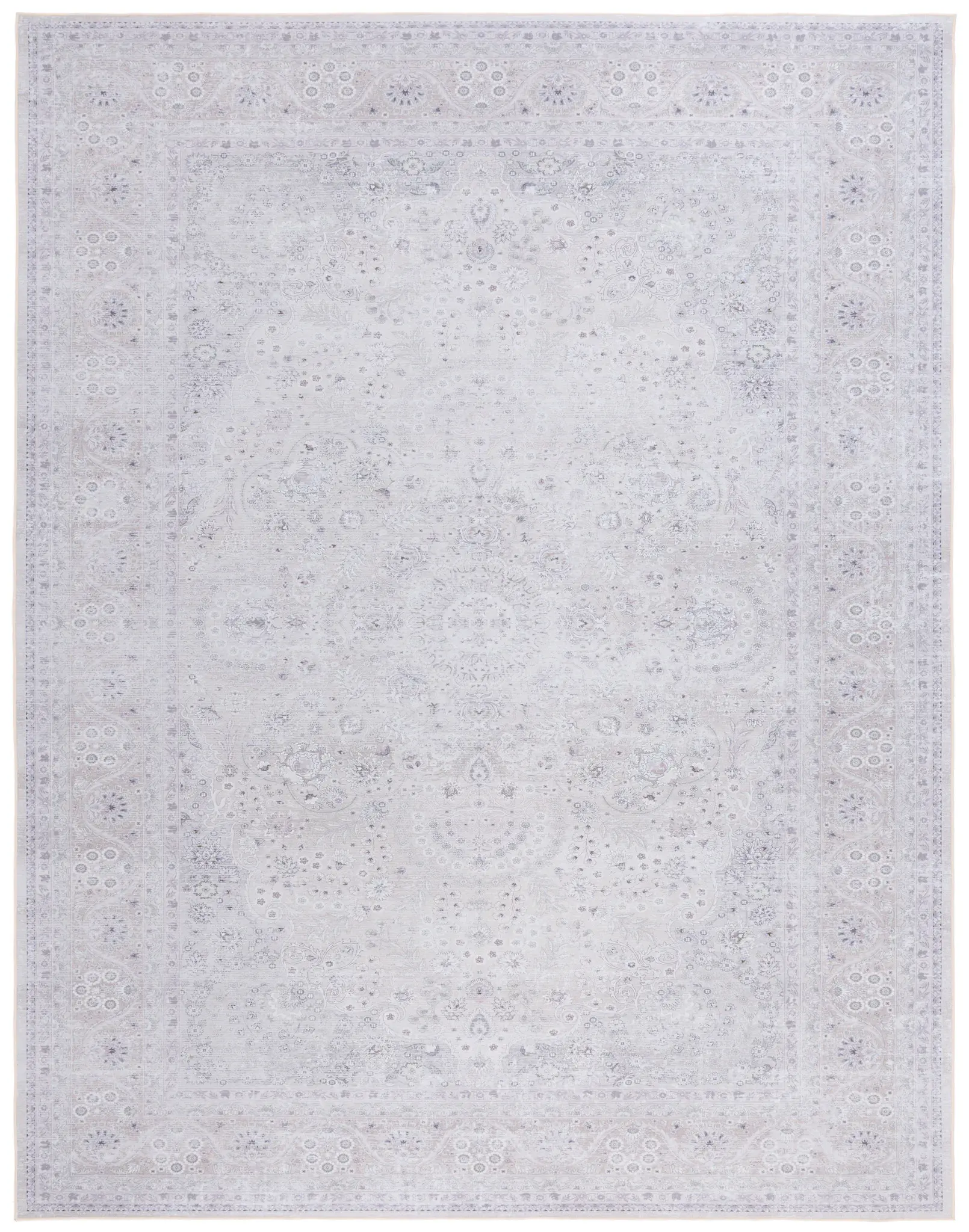 Tucson Tonal Medallion Washable Rug
