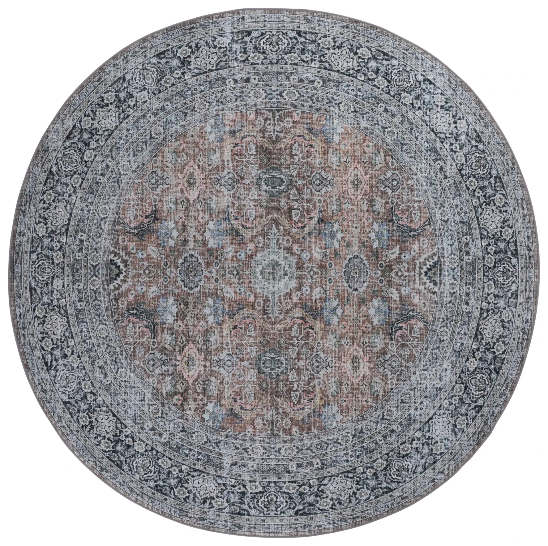 Tucson Traditional Persian Allover Washable Rug