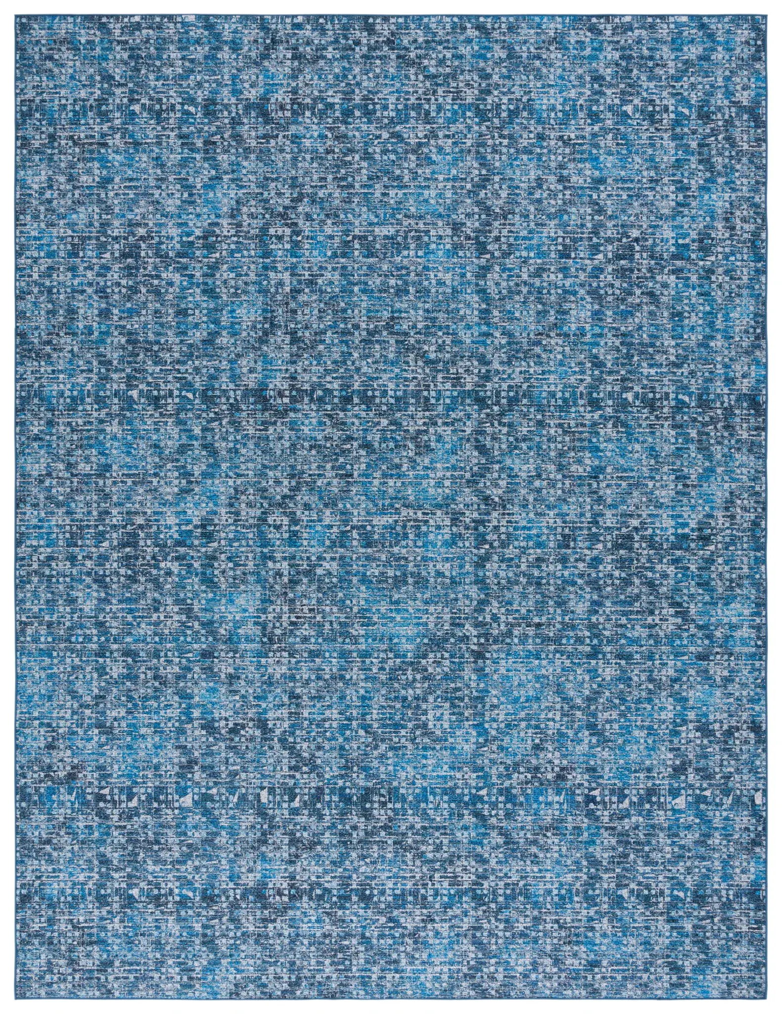 Tucson Abstract Grid Washable Rug