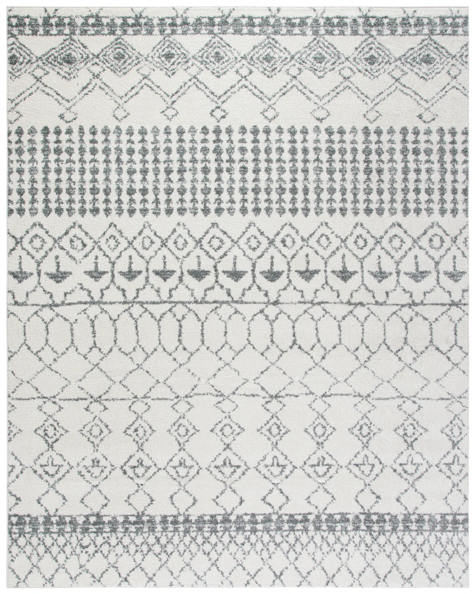 Tulum Banded Tribal Rug