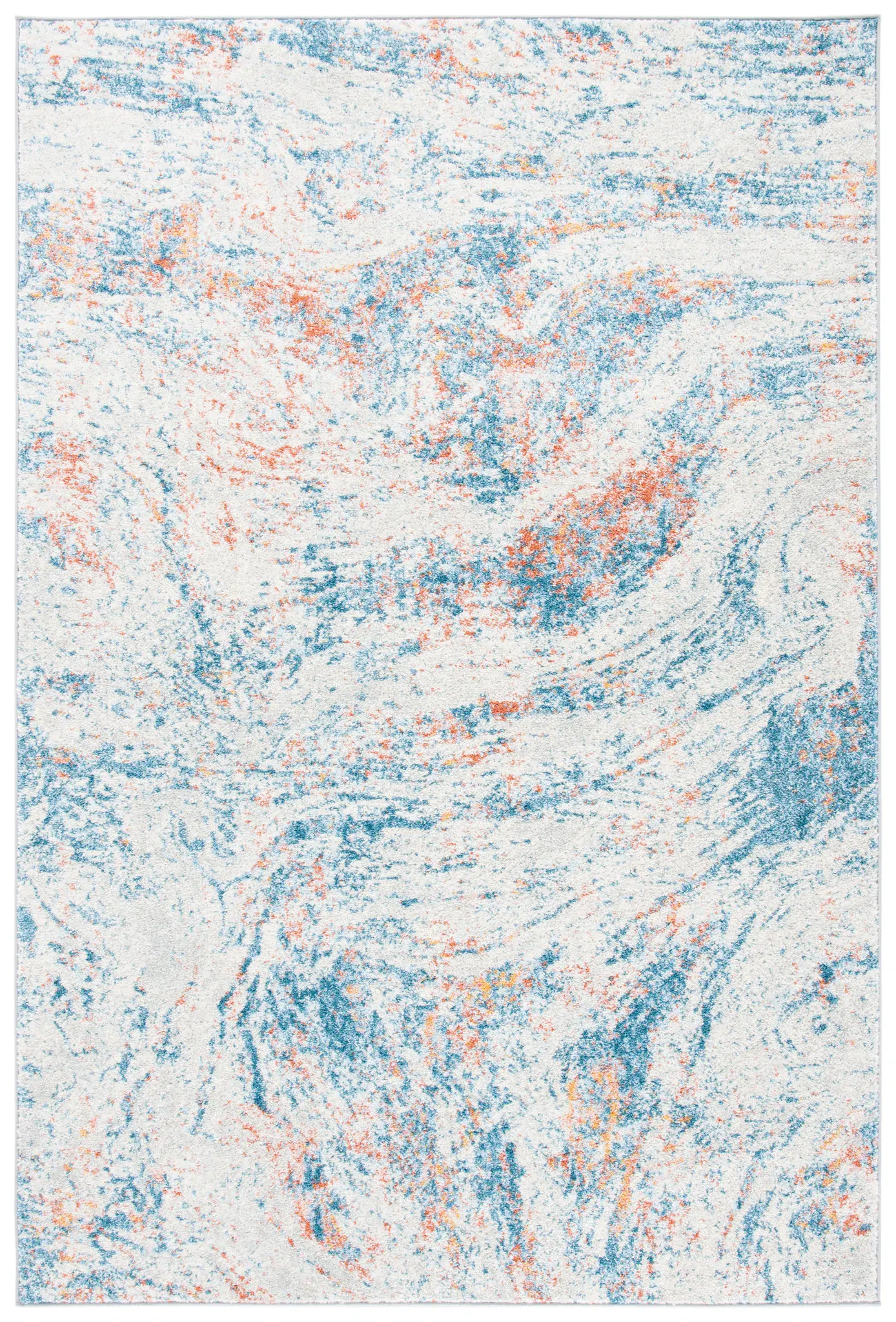 Tulum Swirl Marble Rug
