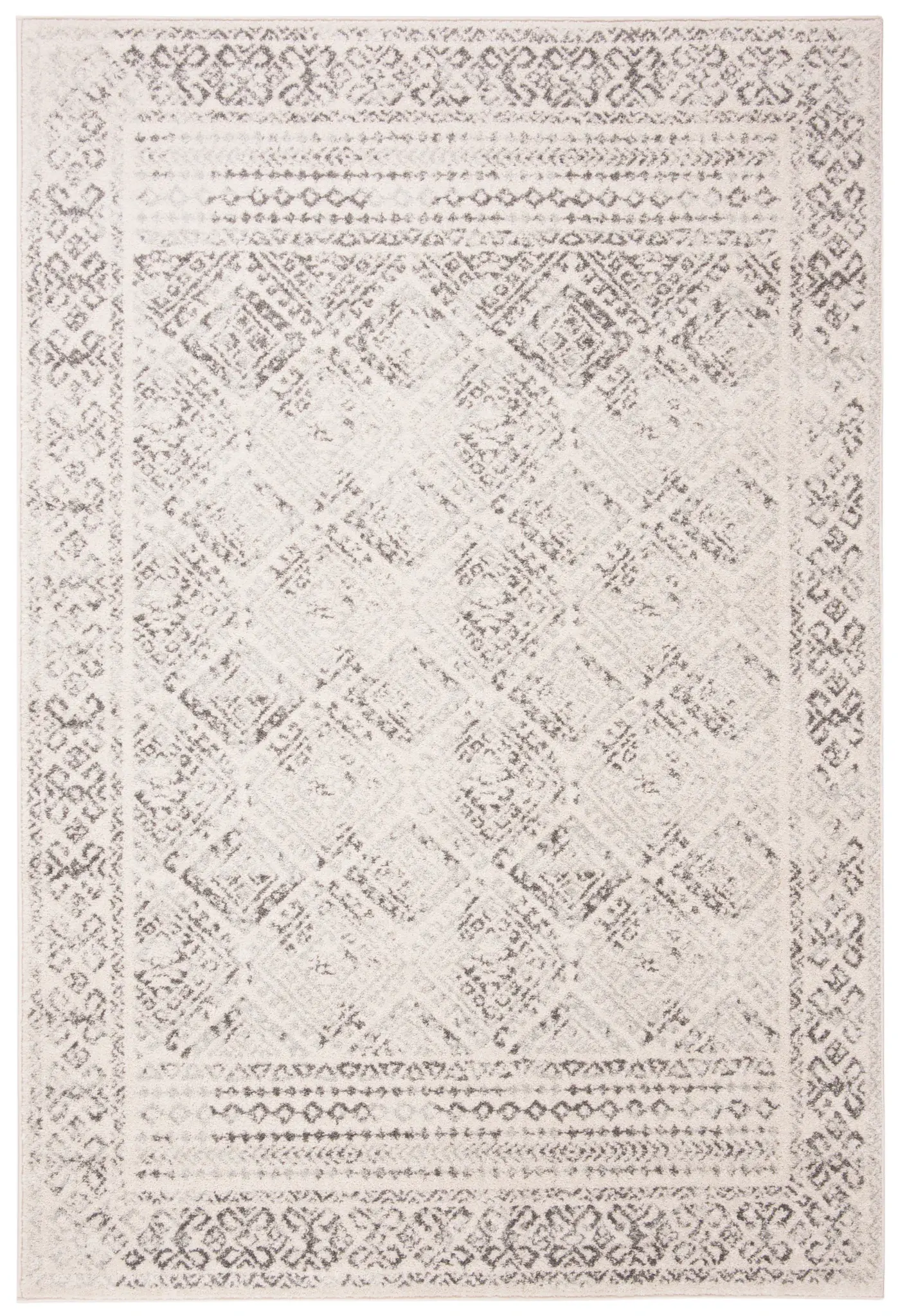 Tulum Bordered Diamond Rug