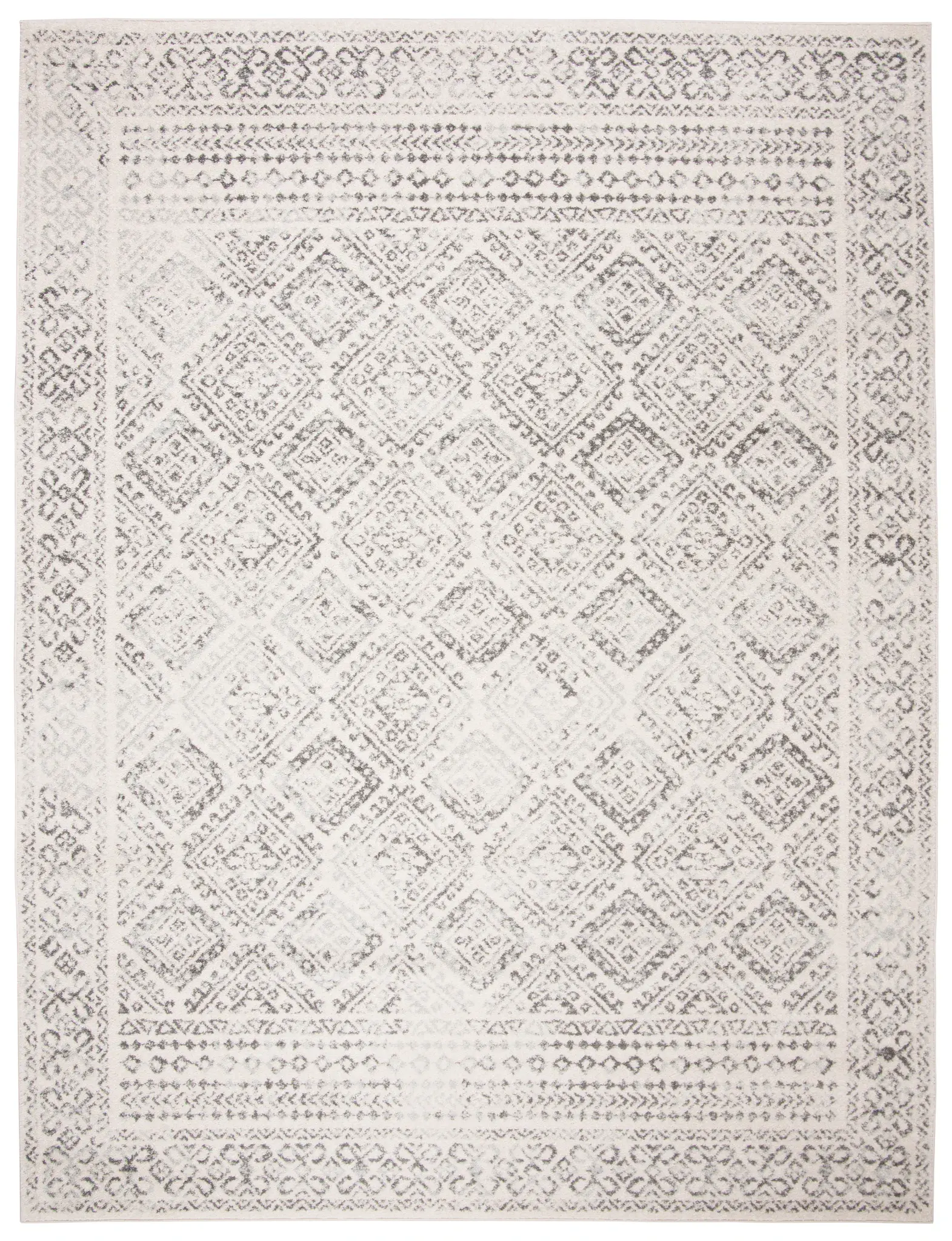 Tulum Bordered Diamond Rug