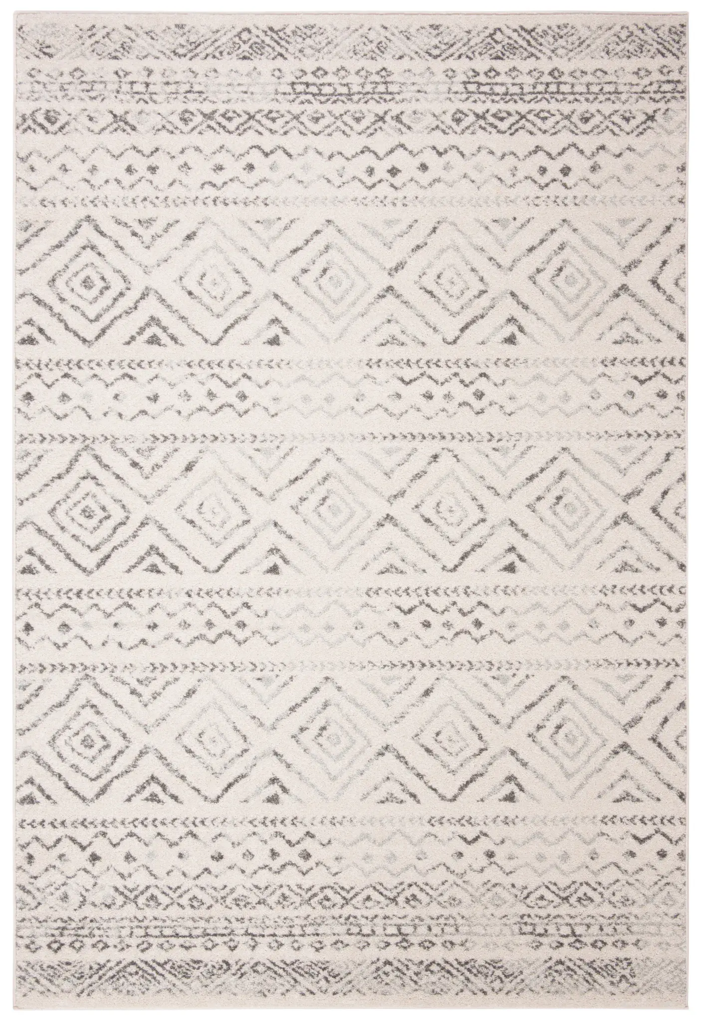 Tulum Nested Diamond Tribal Rug
