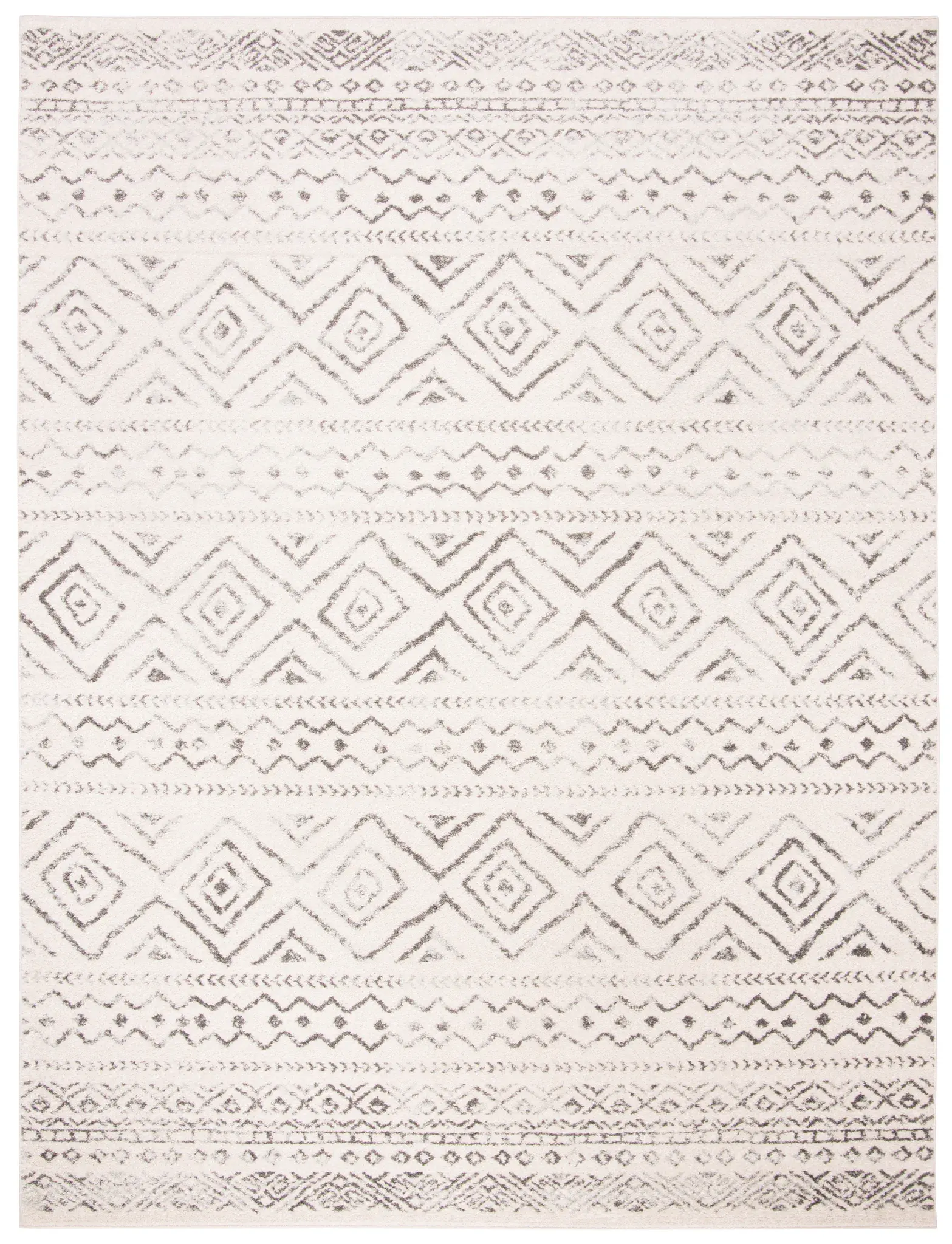 Tulum Nested Diamond Tribal Rug