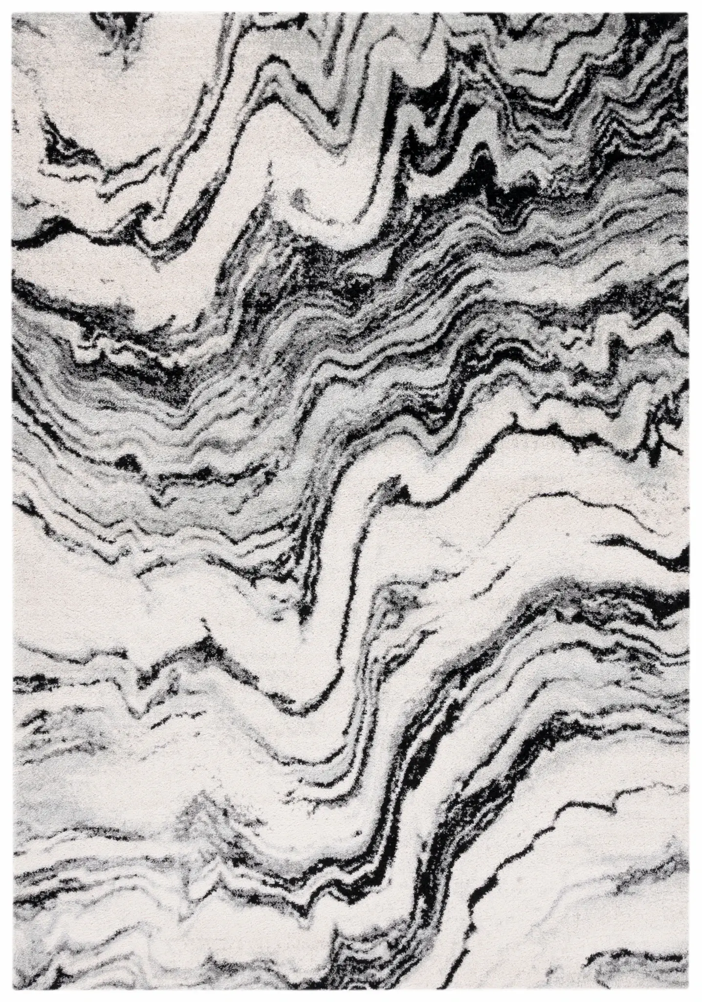 Tulum Wavy Marble Rug