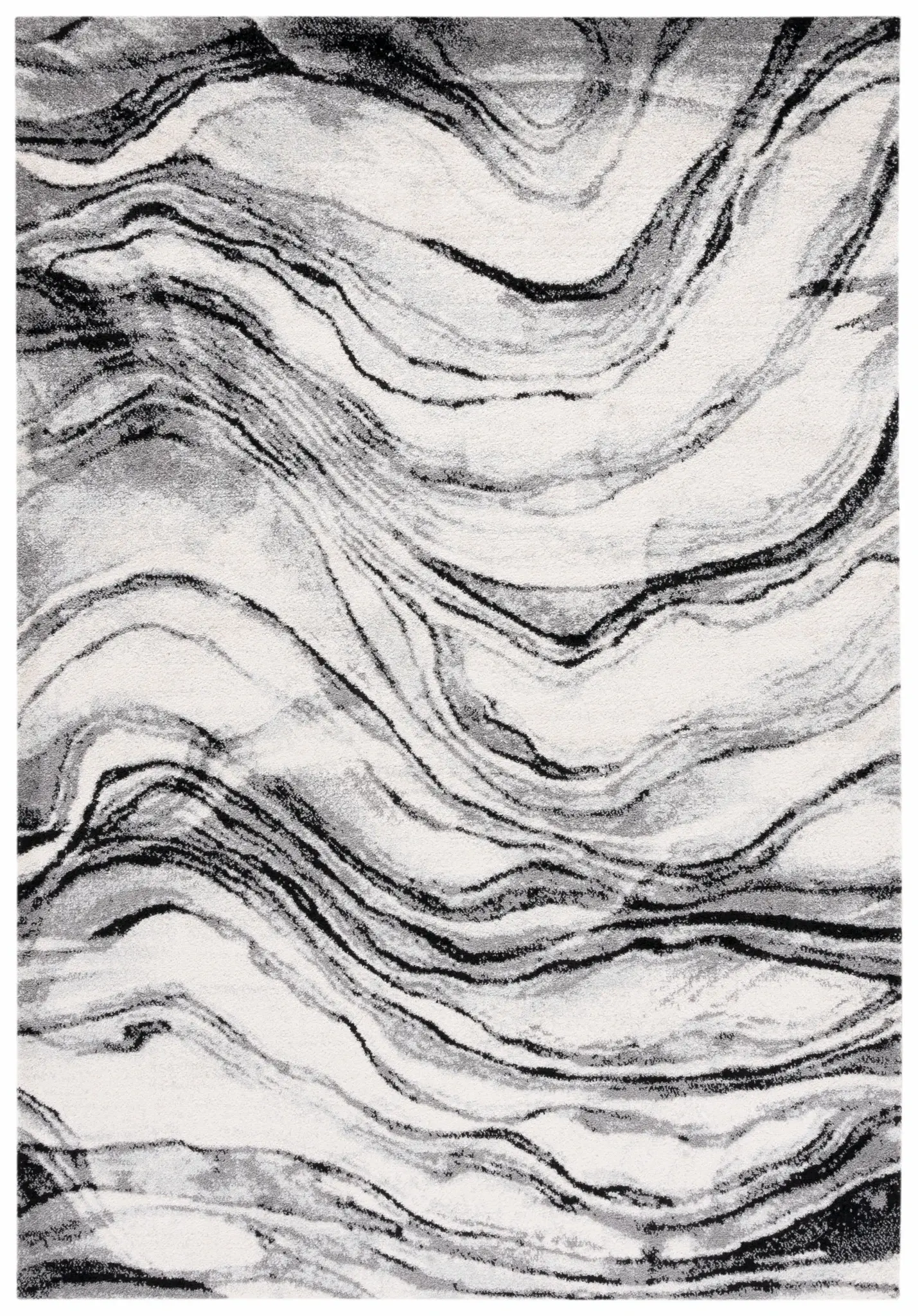 Tulum Marbled Waves Rug