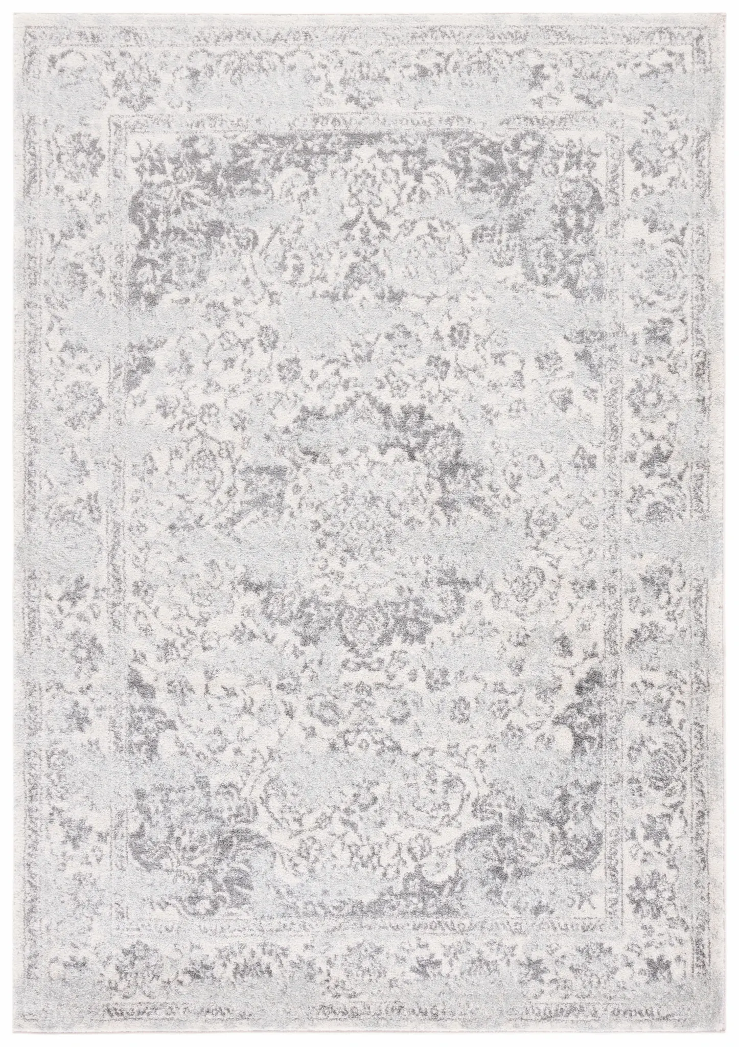 Tulum Faded Floral Medallion Rug