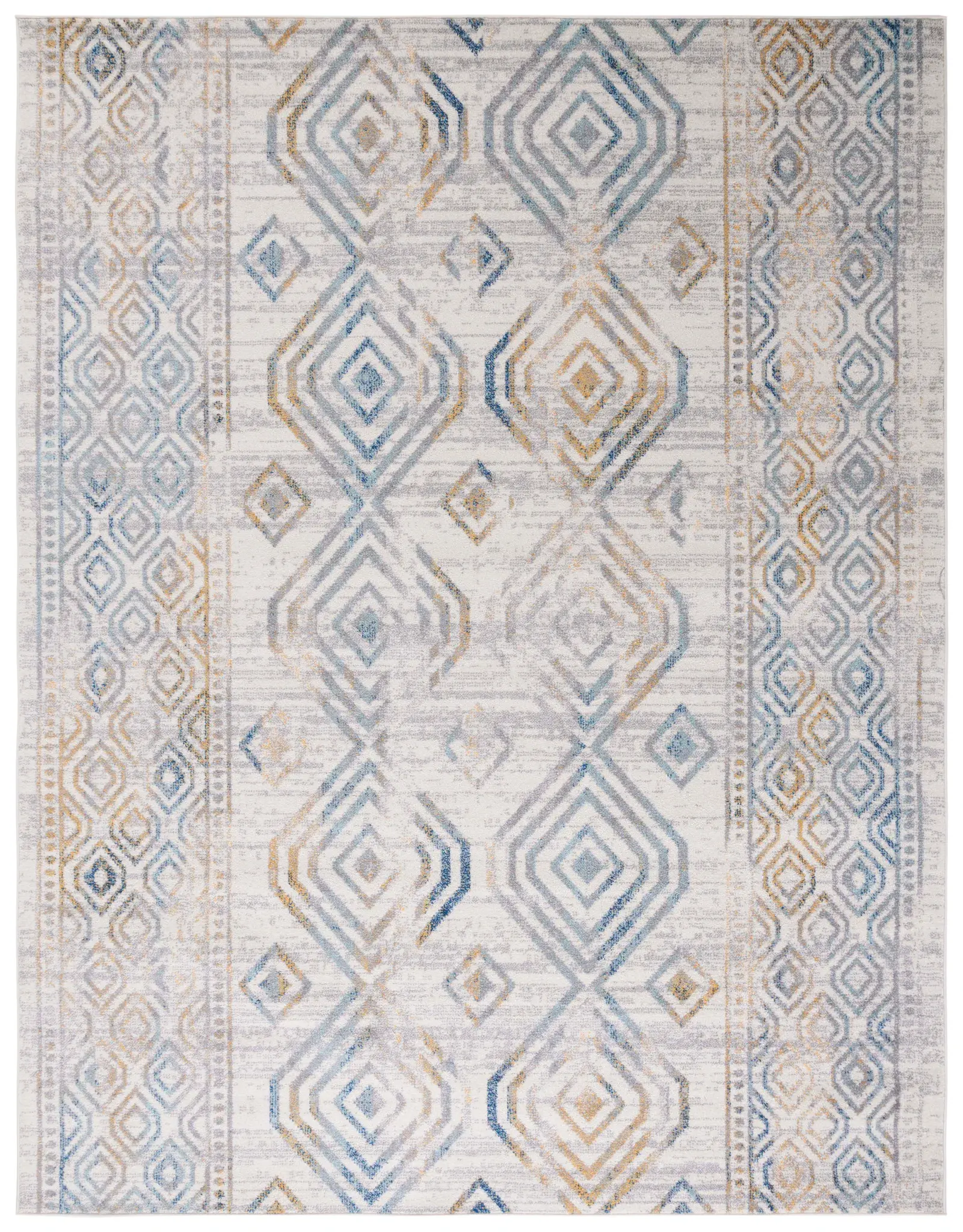 Tulum Vertical Diamond Trellis Rug