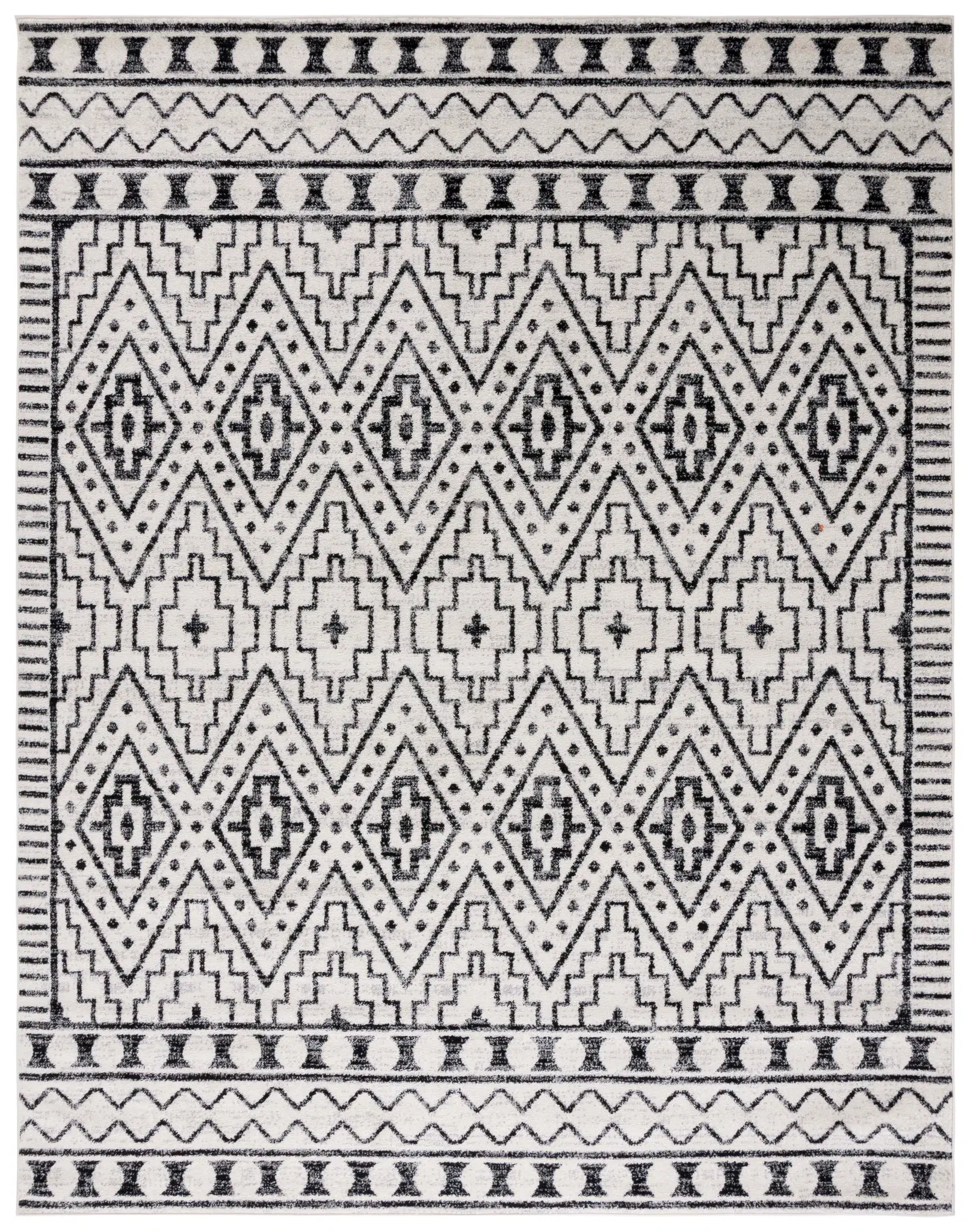 Tulum Southwestern Diamond Panel Rug