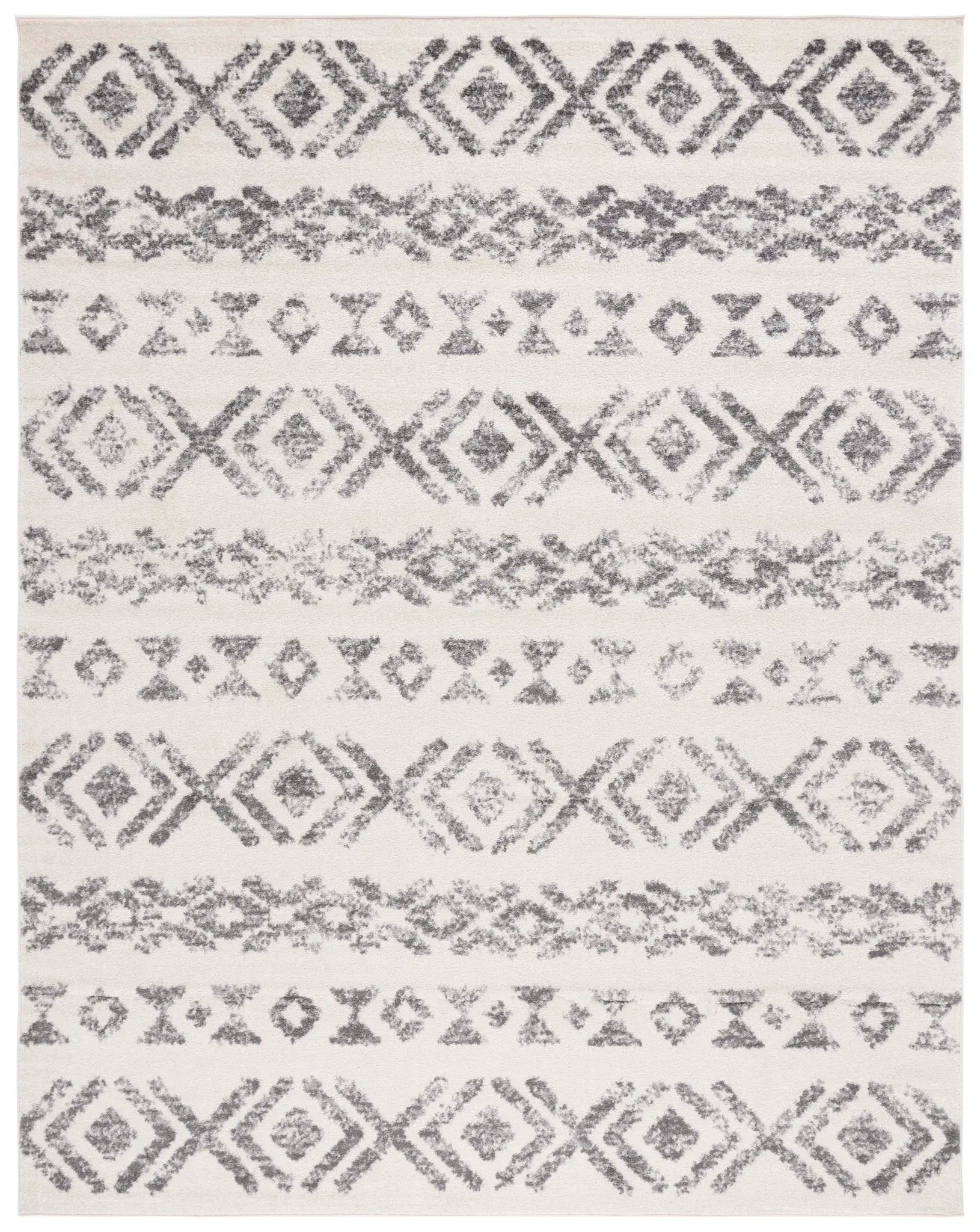 Tulum Textured Diamond Stripe Rug