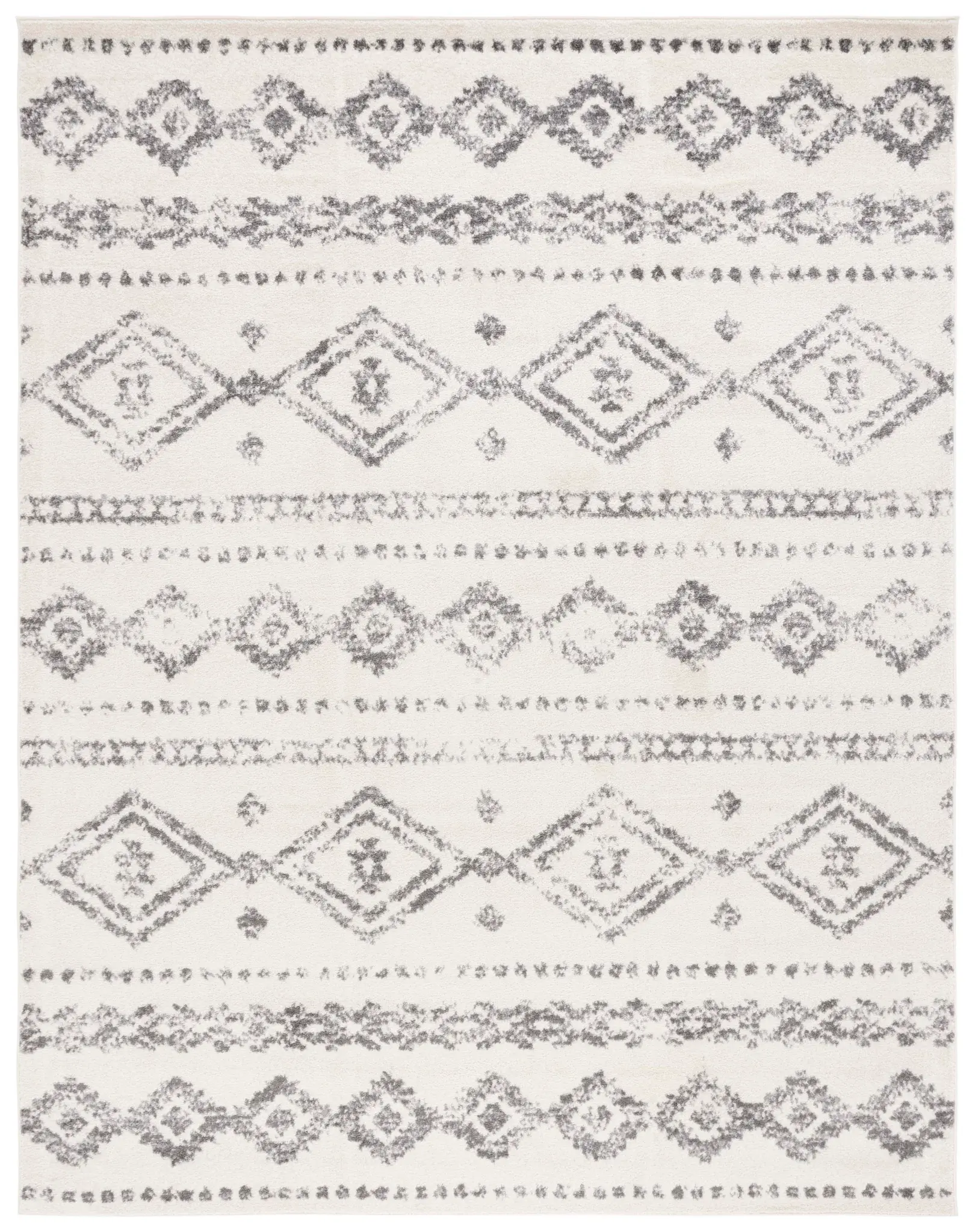 Tulum Faded Diamond Stripe Rug