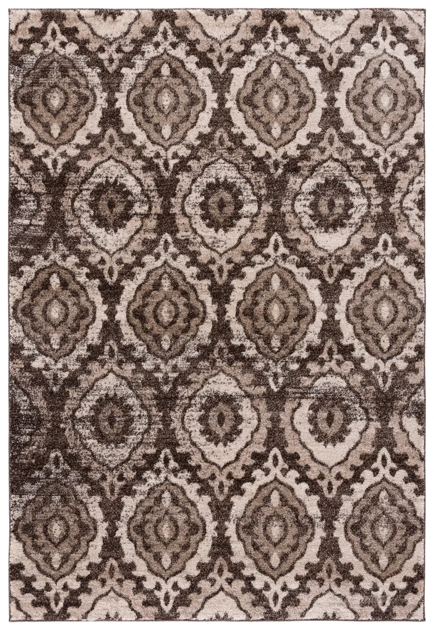 Tunisia Damask Lattice Rug