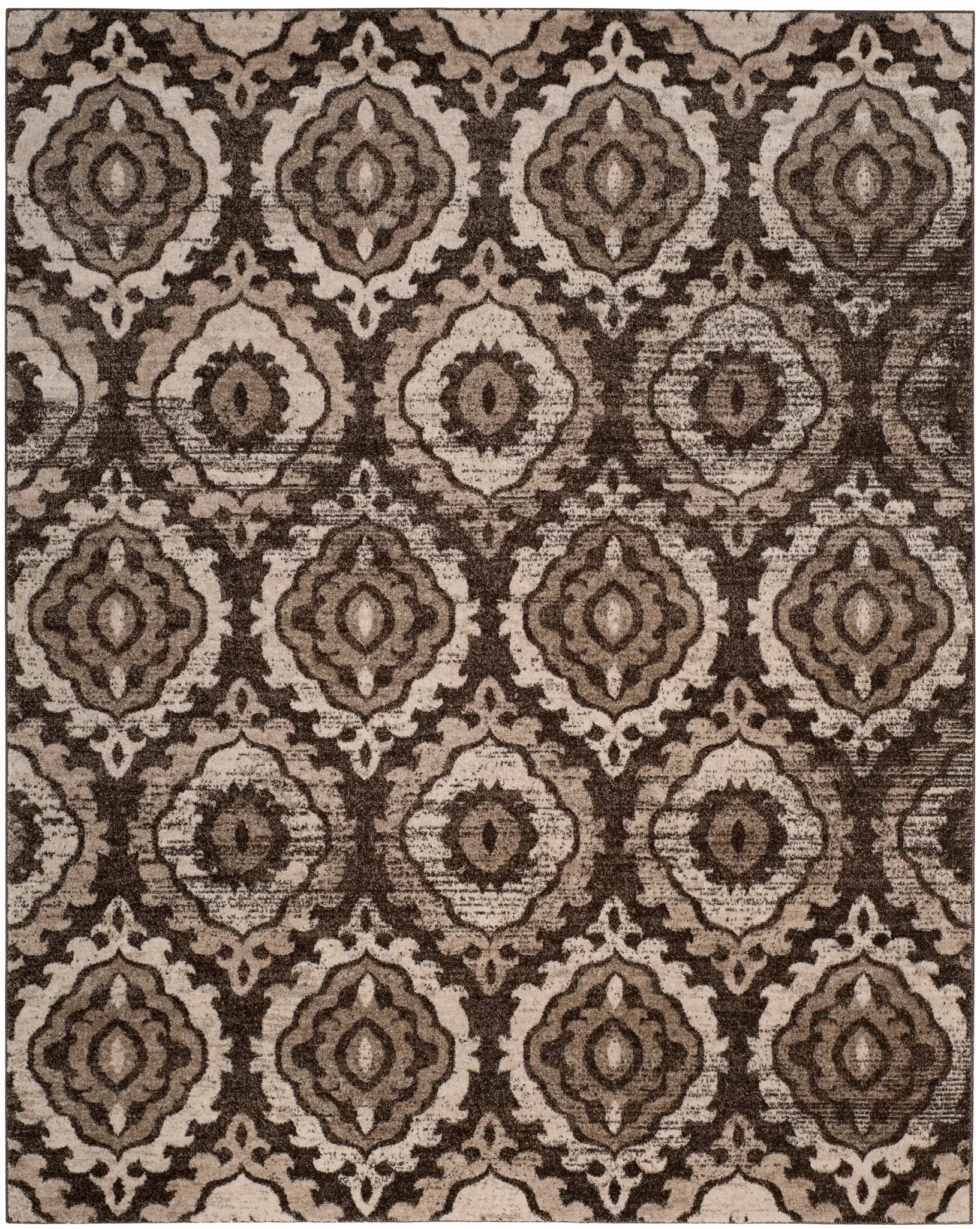 Tunisia Damask Lattice Rug