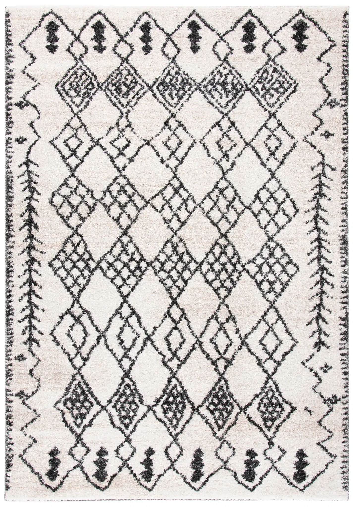 Tunisia Moroccan Diamond Trellis Rug