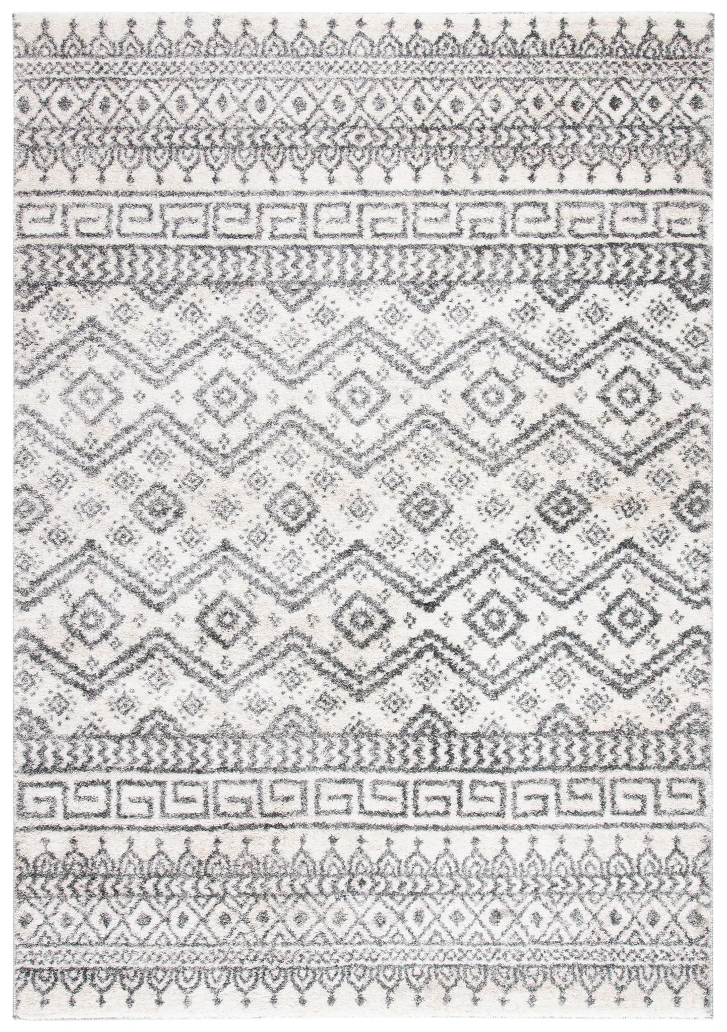 Tunisia Banded Diamond Rug