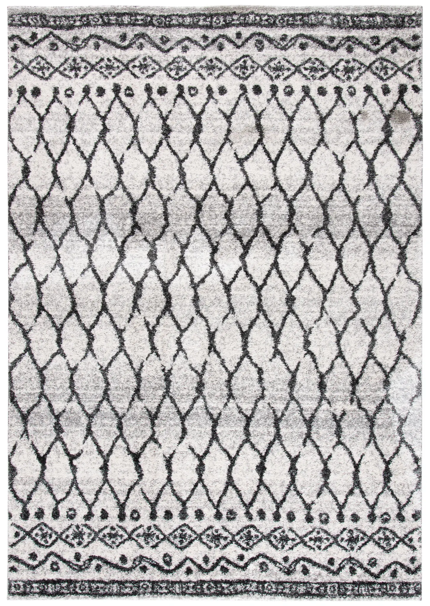 Tunisia Banded Trellis Rug