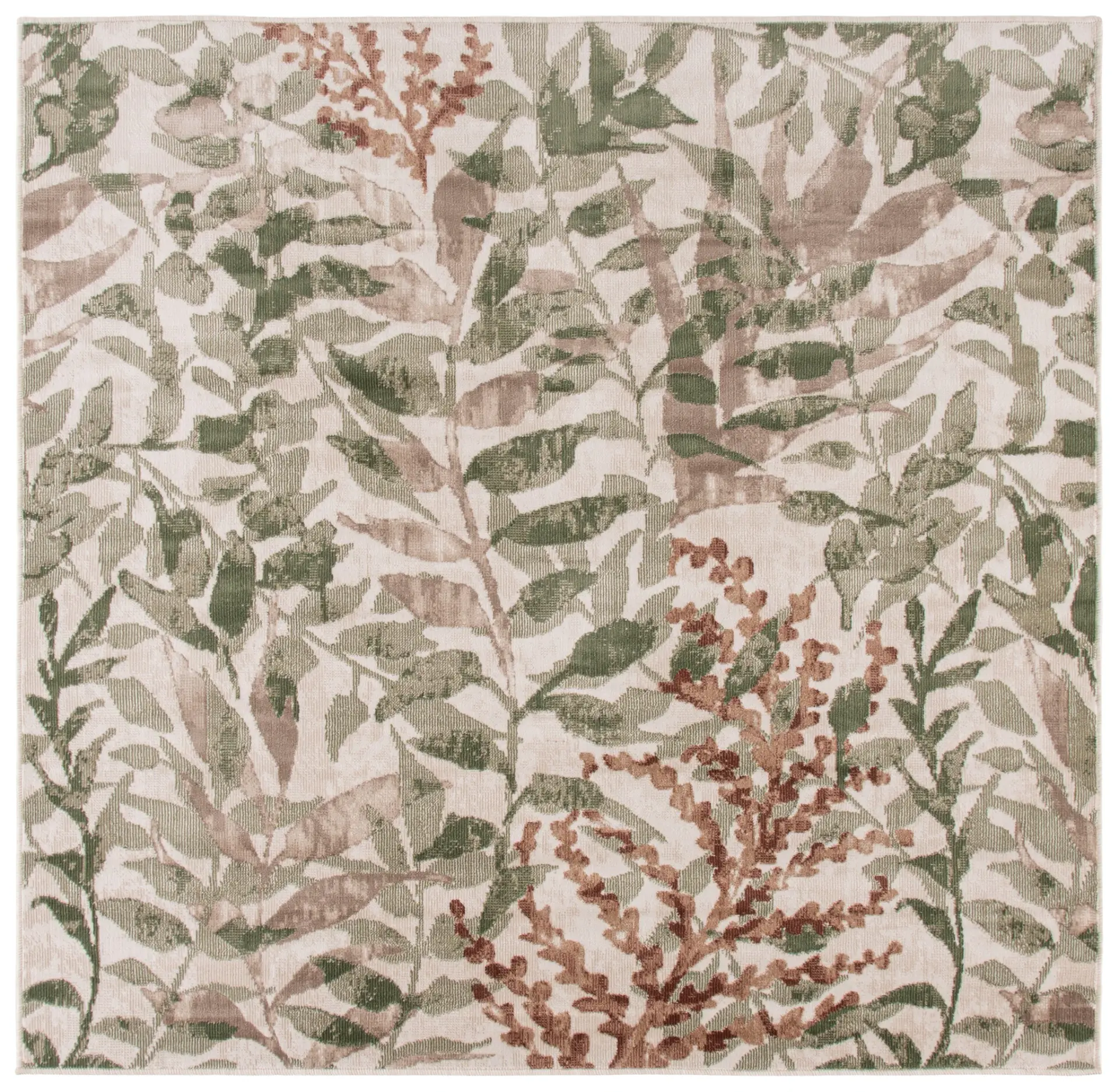 Utopia Tropical Botanical Outdoor Rug