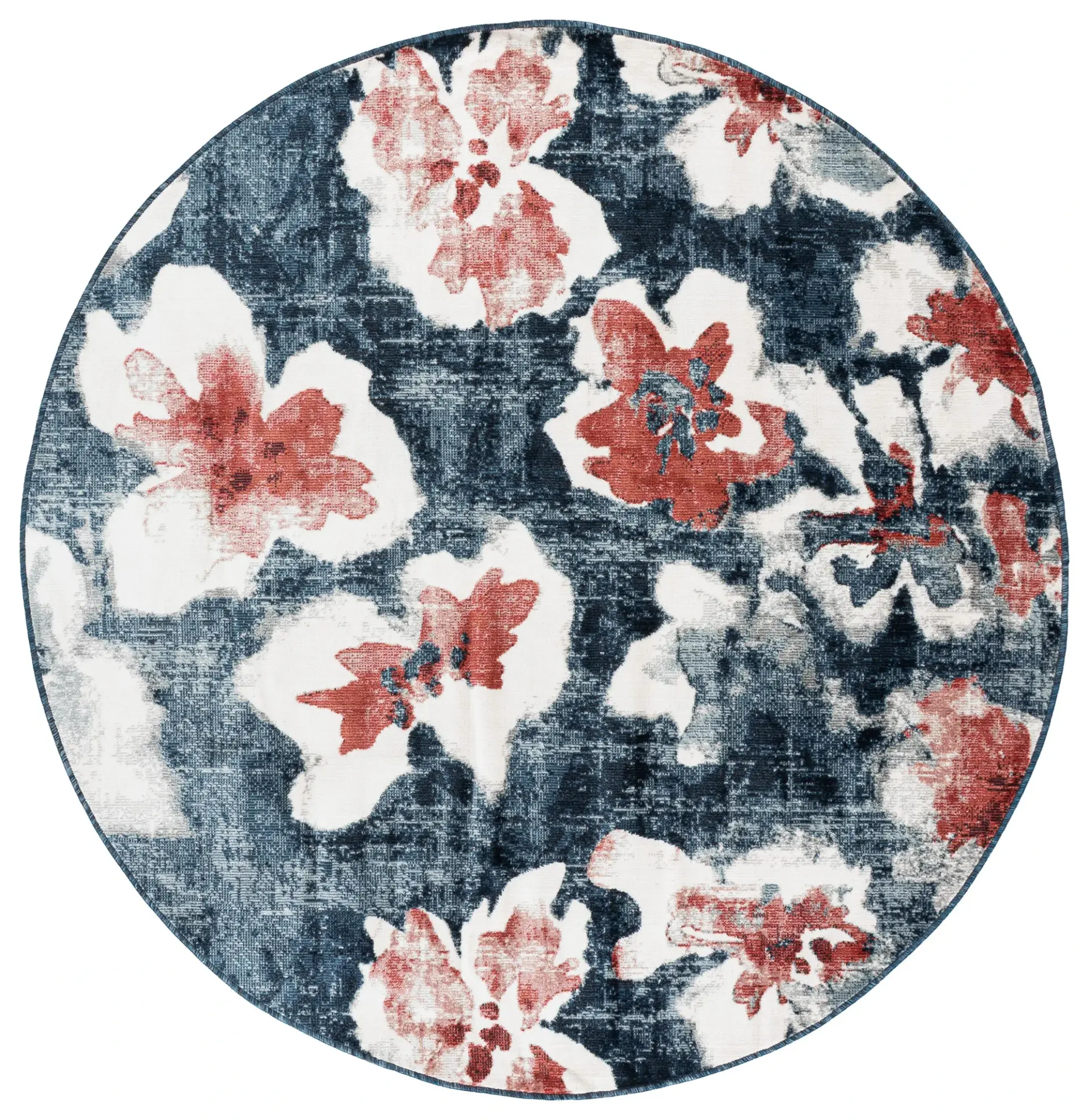 Utopia Abstract Floral Outdoor Rug