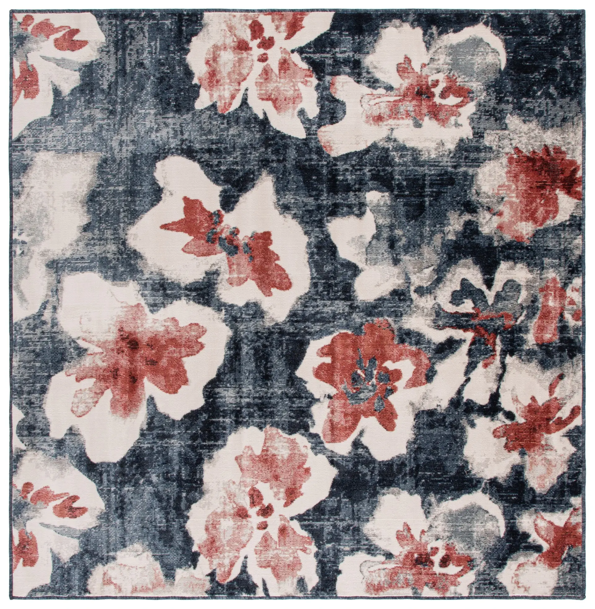 Utopia Abstract Floral Outdoor Rug