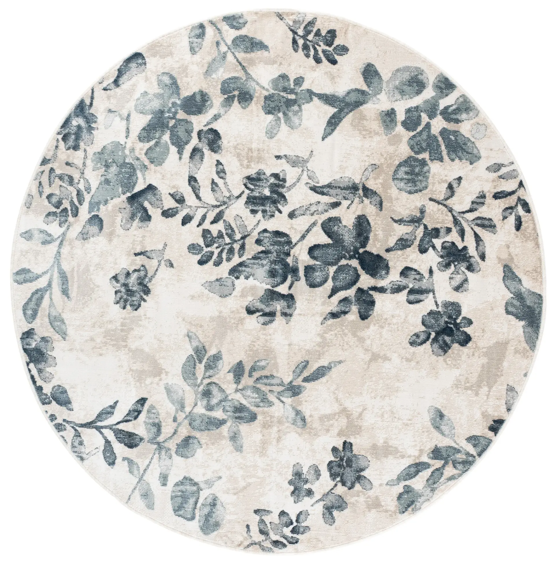 Utopia Transitional Floral Outdoor Rug