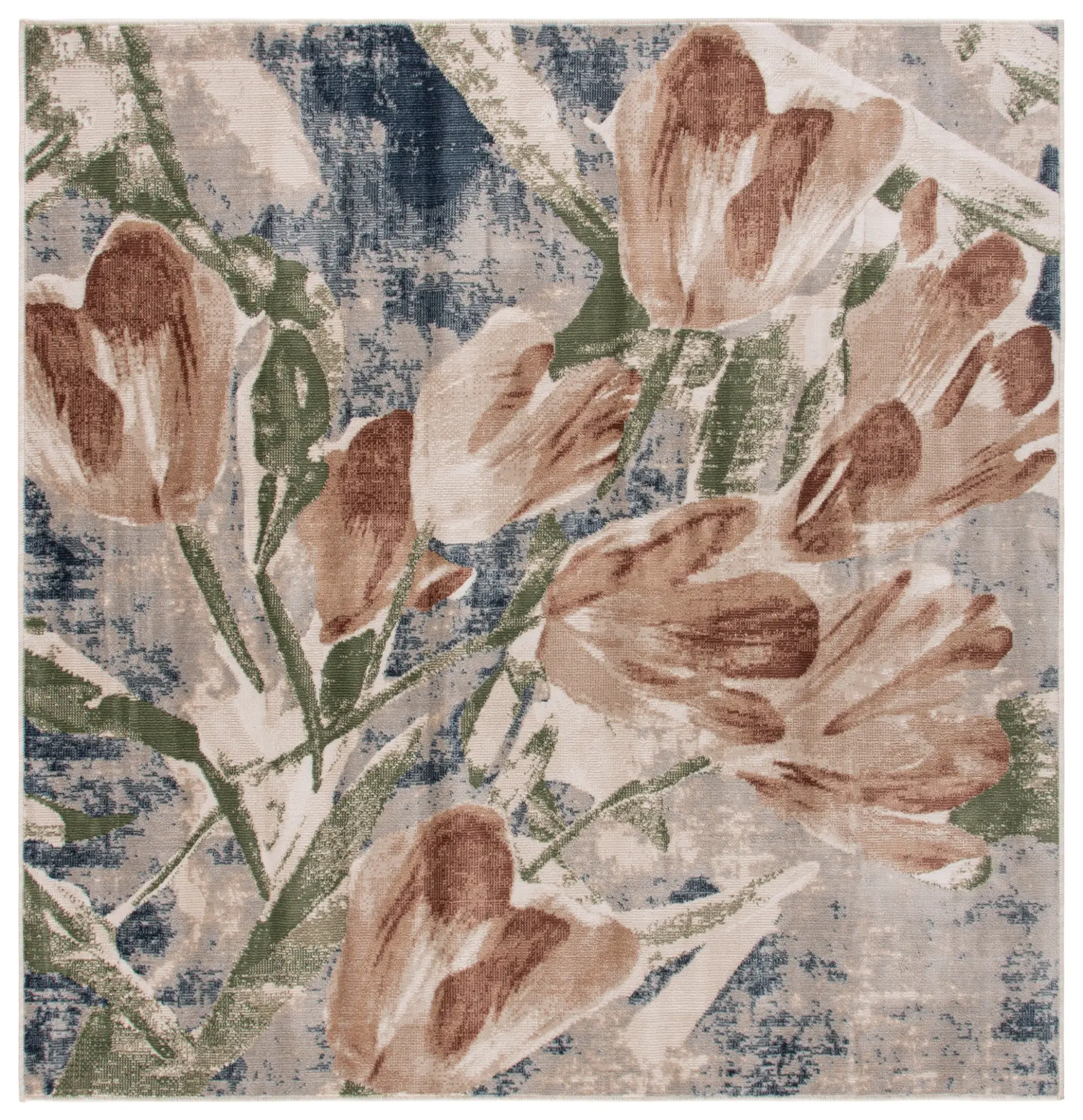 Utopia Botanical Floral Outdoor Rug