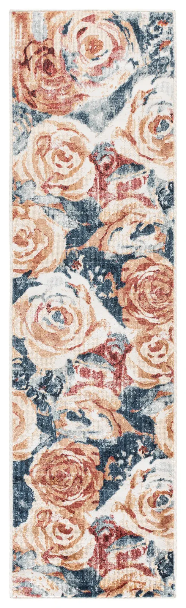 Utopia Distressed Floral Outdoor Rug