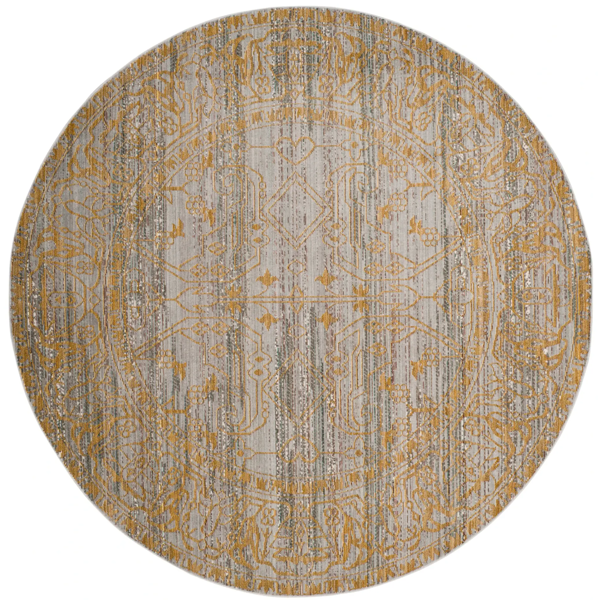 Valencia Faded Tribal Geometric Rug