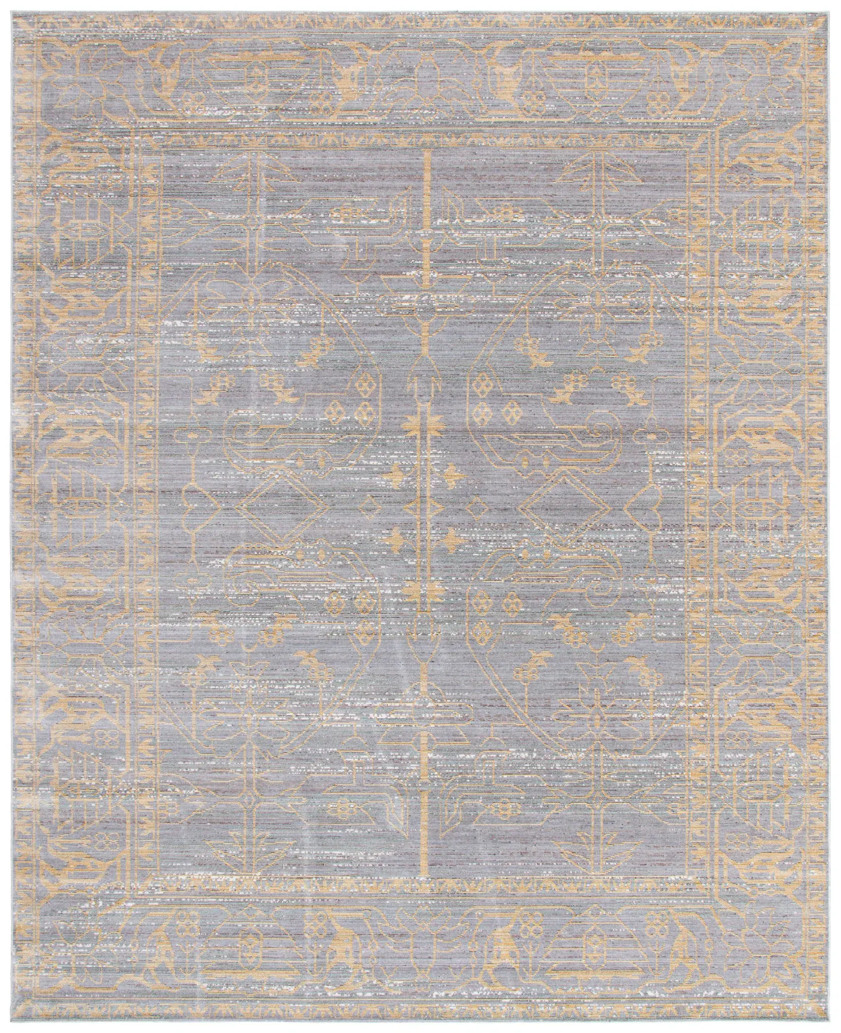 Valencia Faded Tribal Geometric Rug