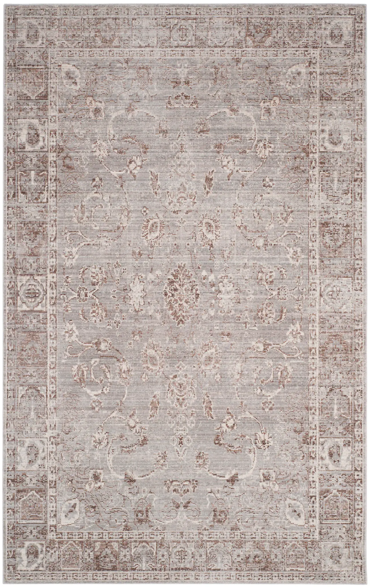 Valencia Floral Scroll Rug