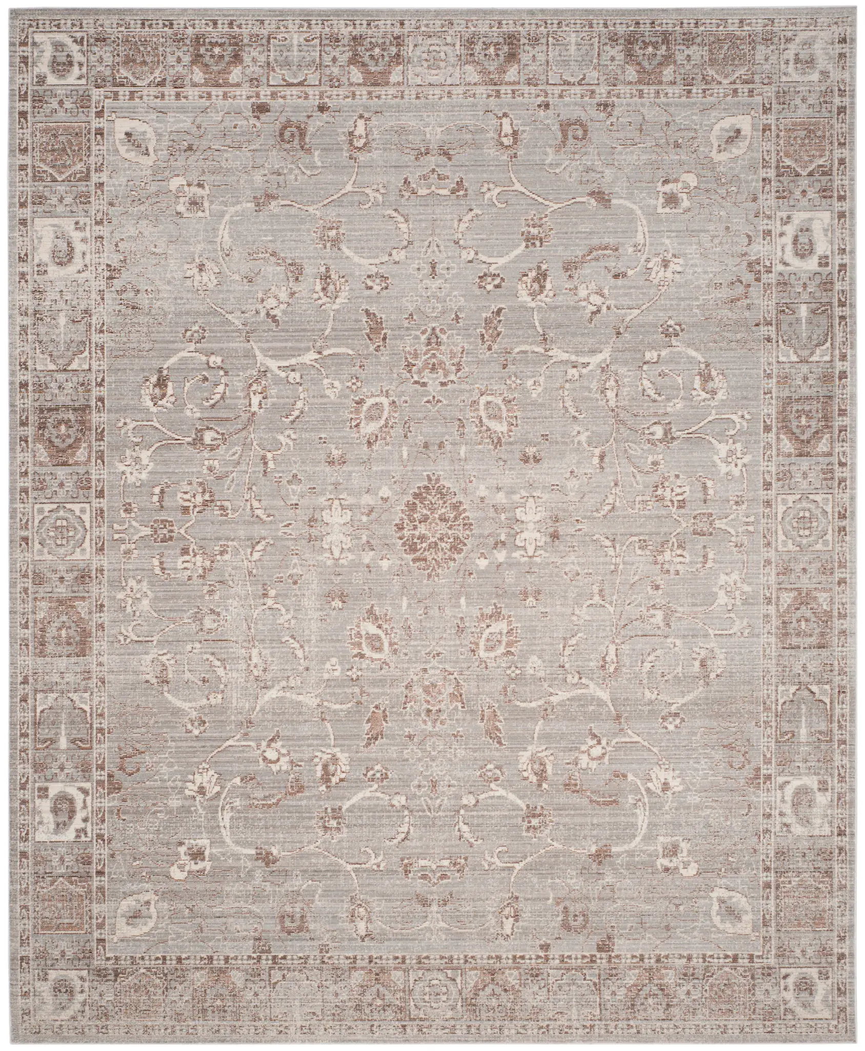 Valencia Floral Scroll Rug