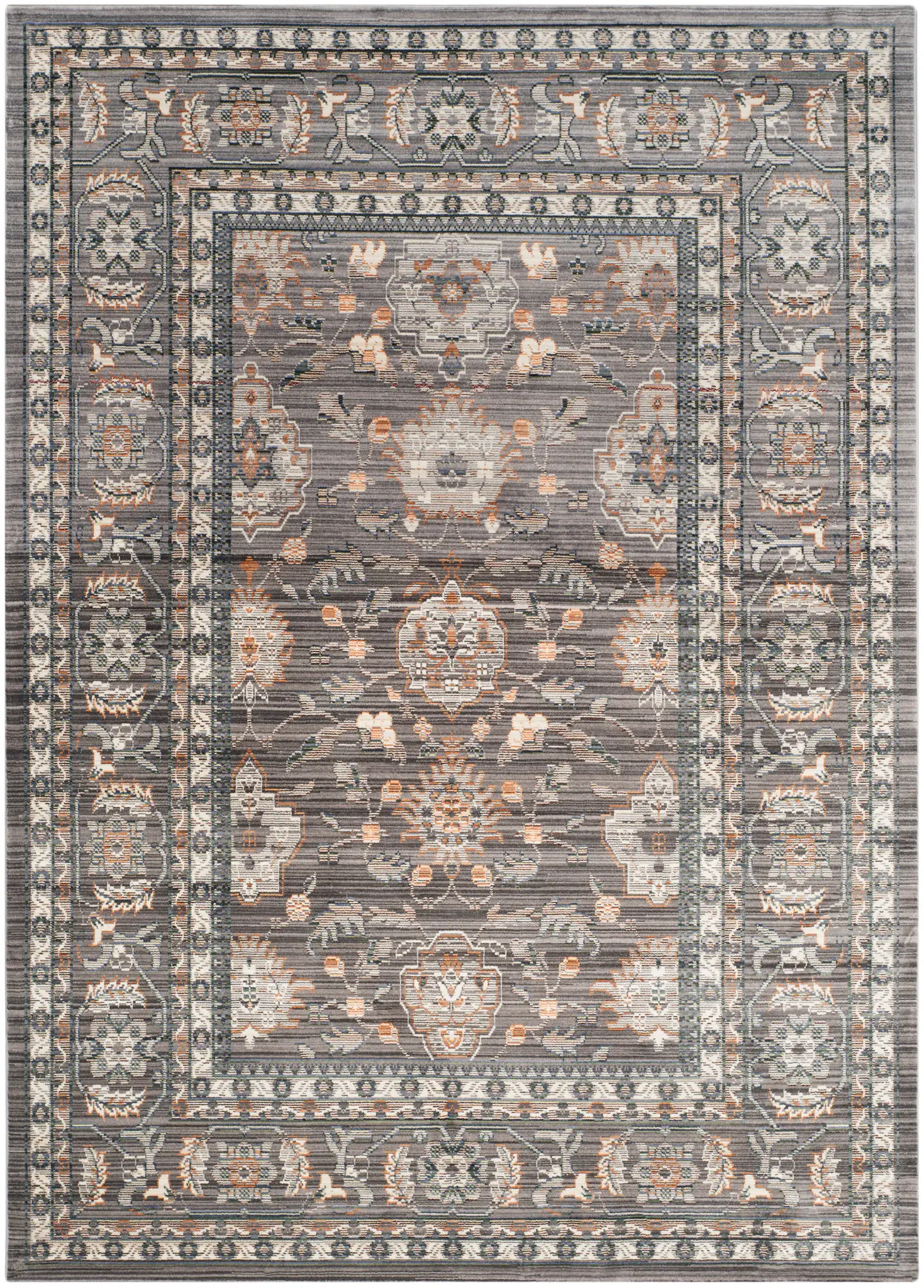 Valencia Palmette Bordered Rug