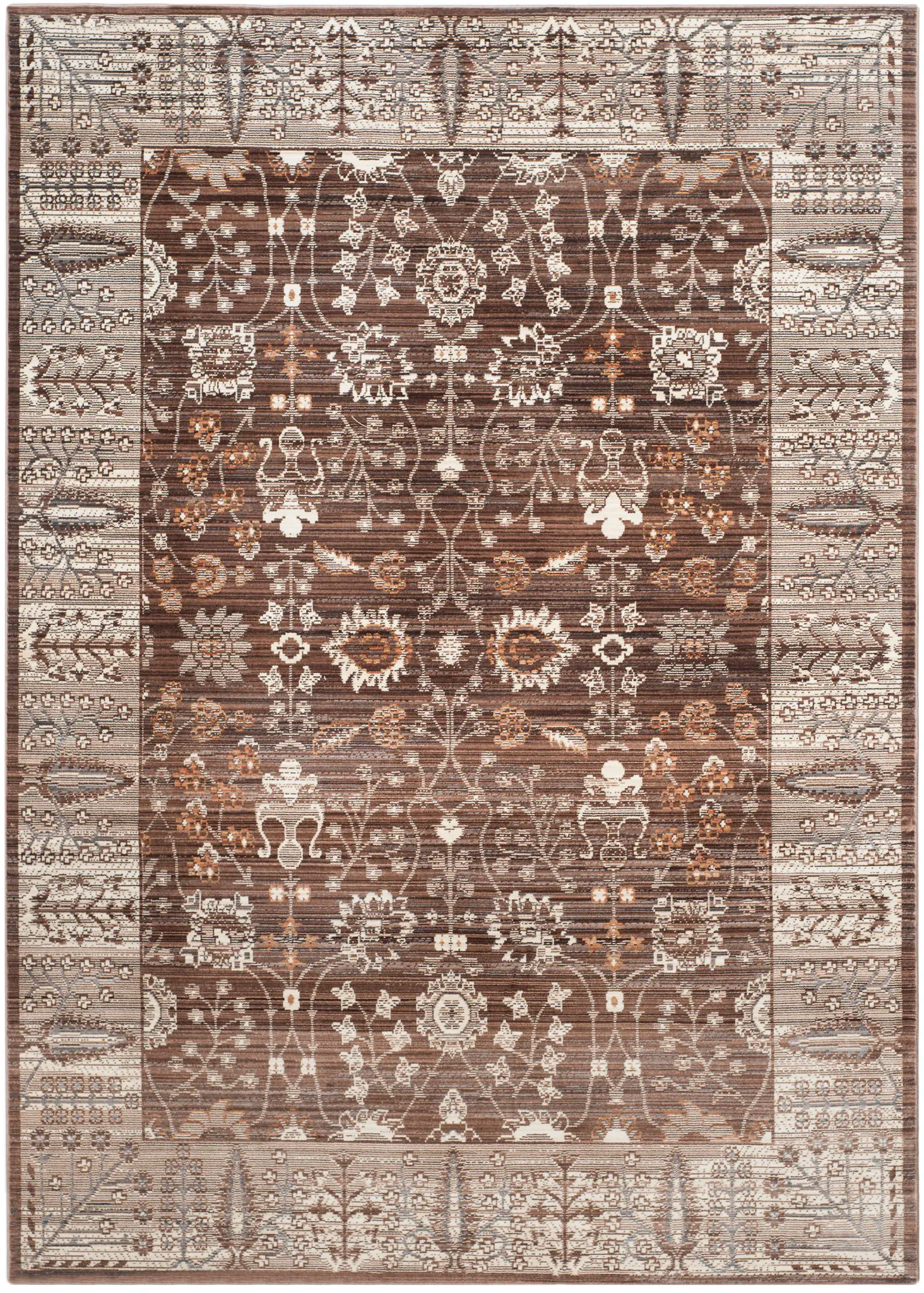 Valencia Botanical Bordered Rug