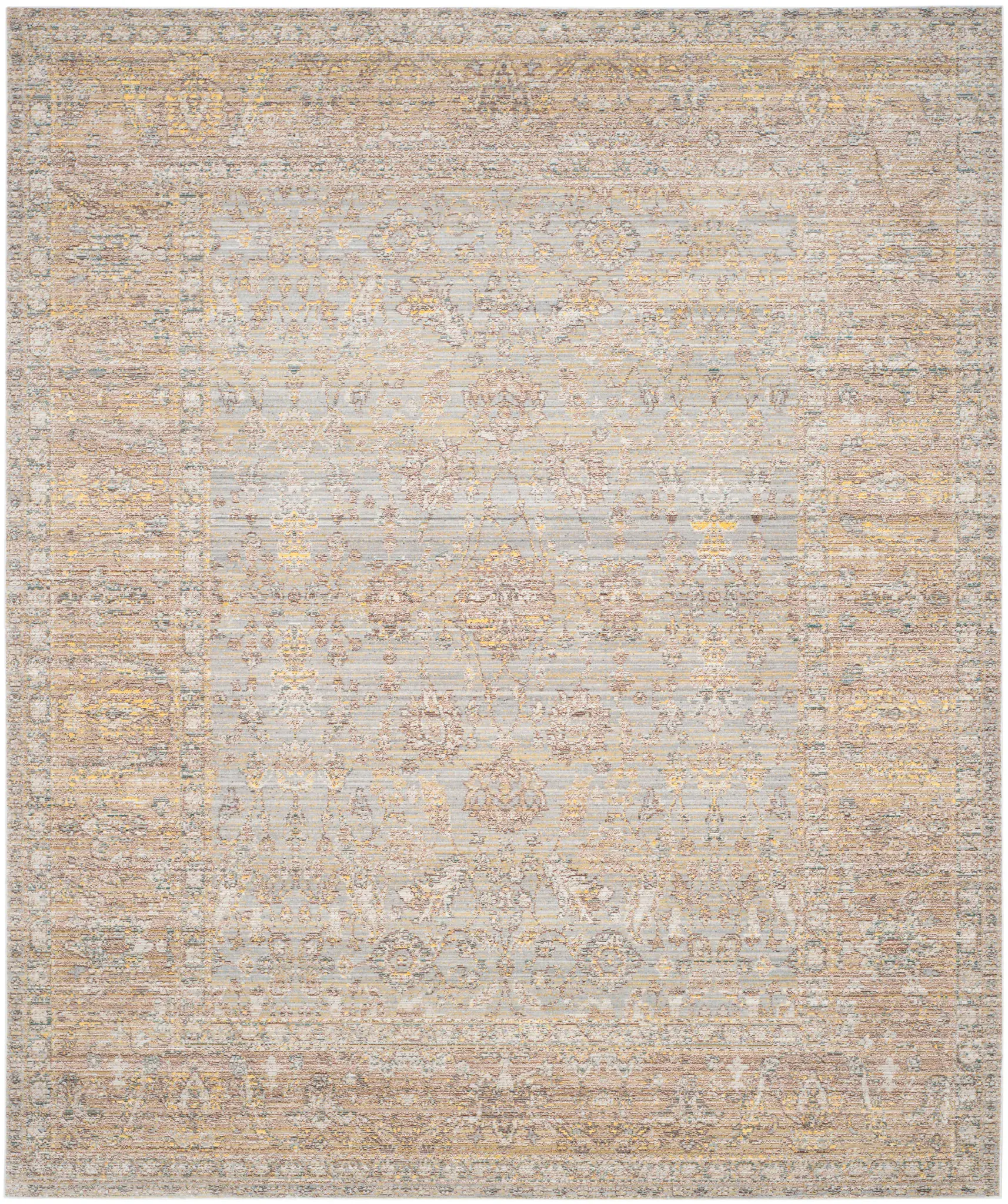 Valencia Distressed Traditional Allover Rug