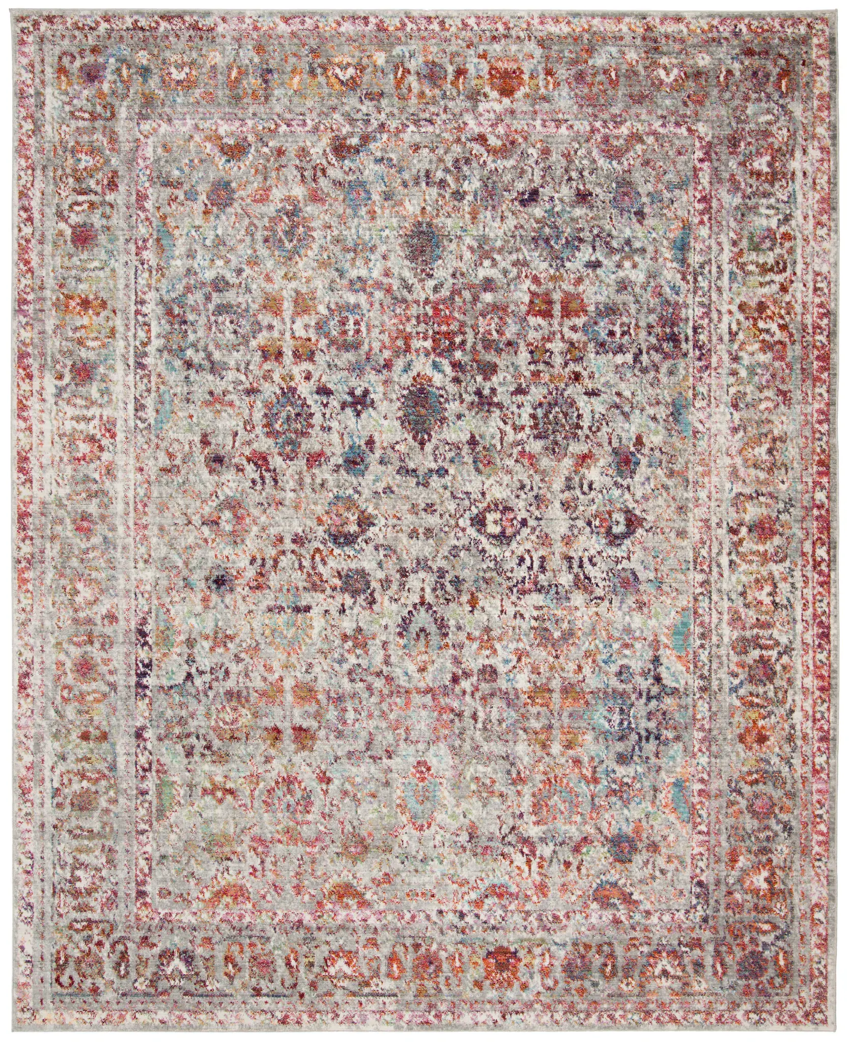 Valencia Distressed Floral Rug