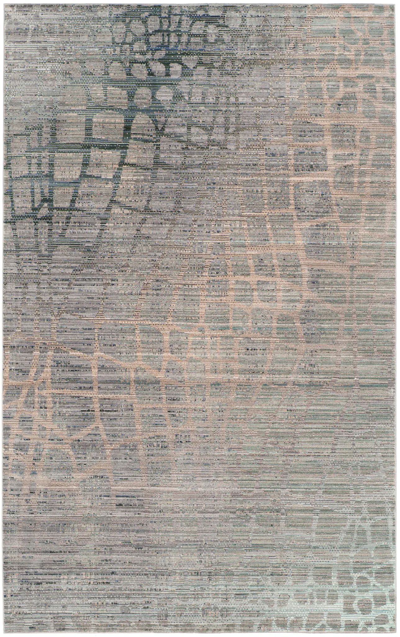 Valencia Cellular Abstract Rug