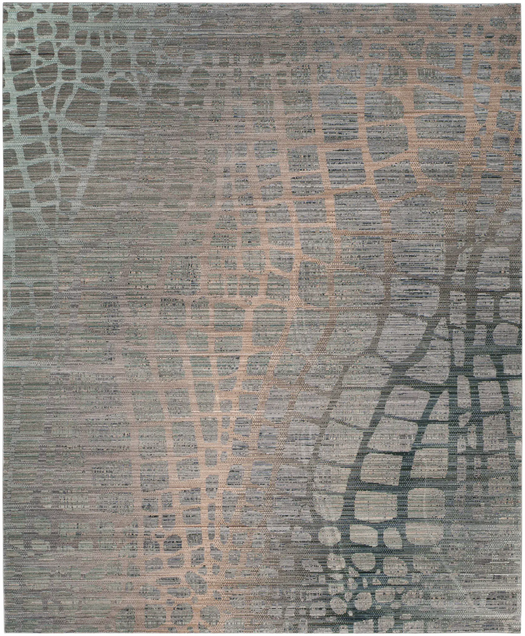 Valencia Cellular Abstract Rug