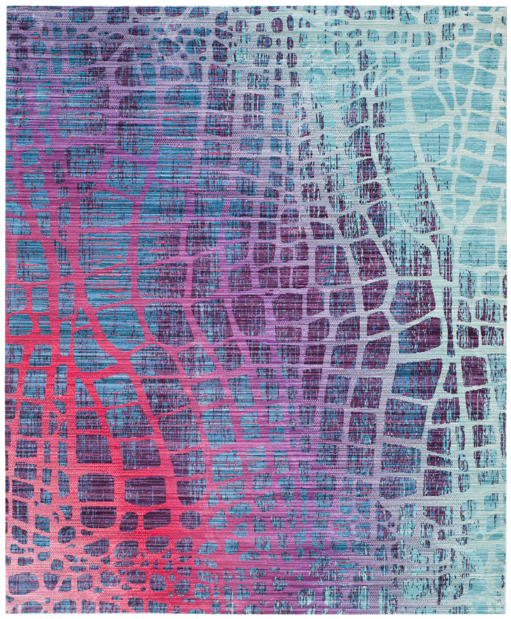 Valencia Cellular Abstract Rug