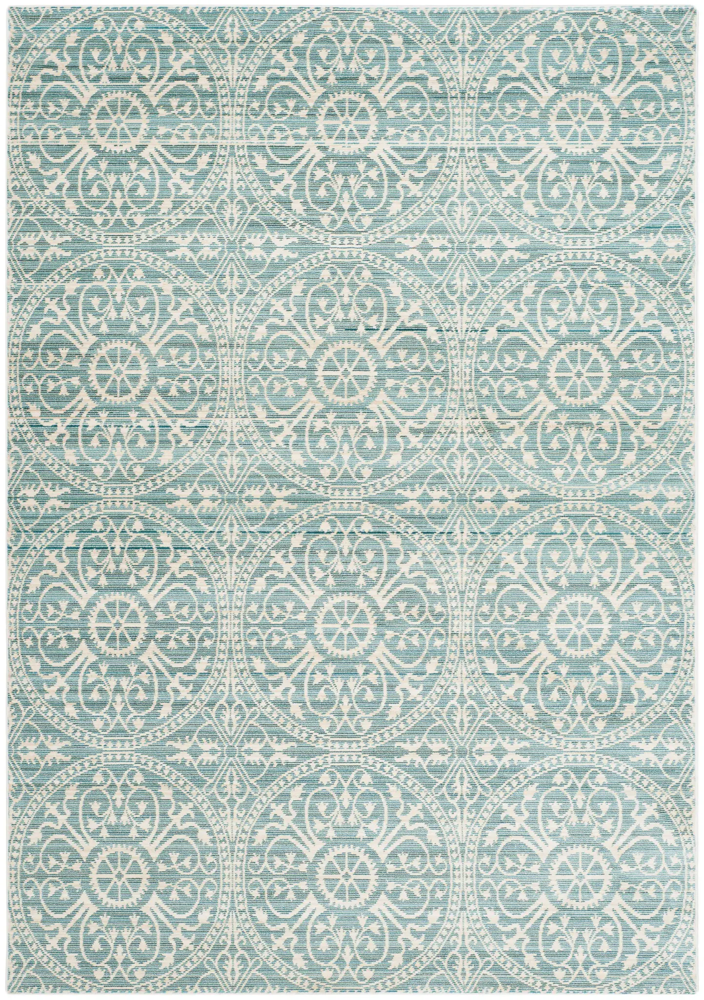 Valencia Medallion Grid Rug