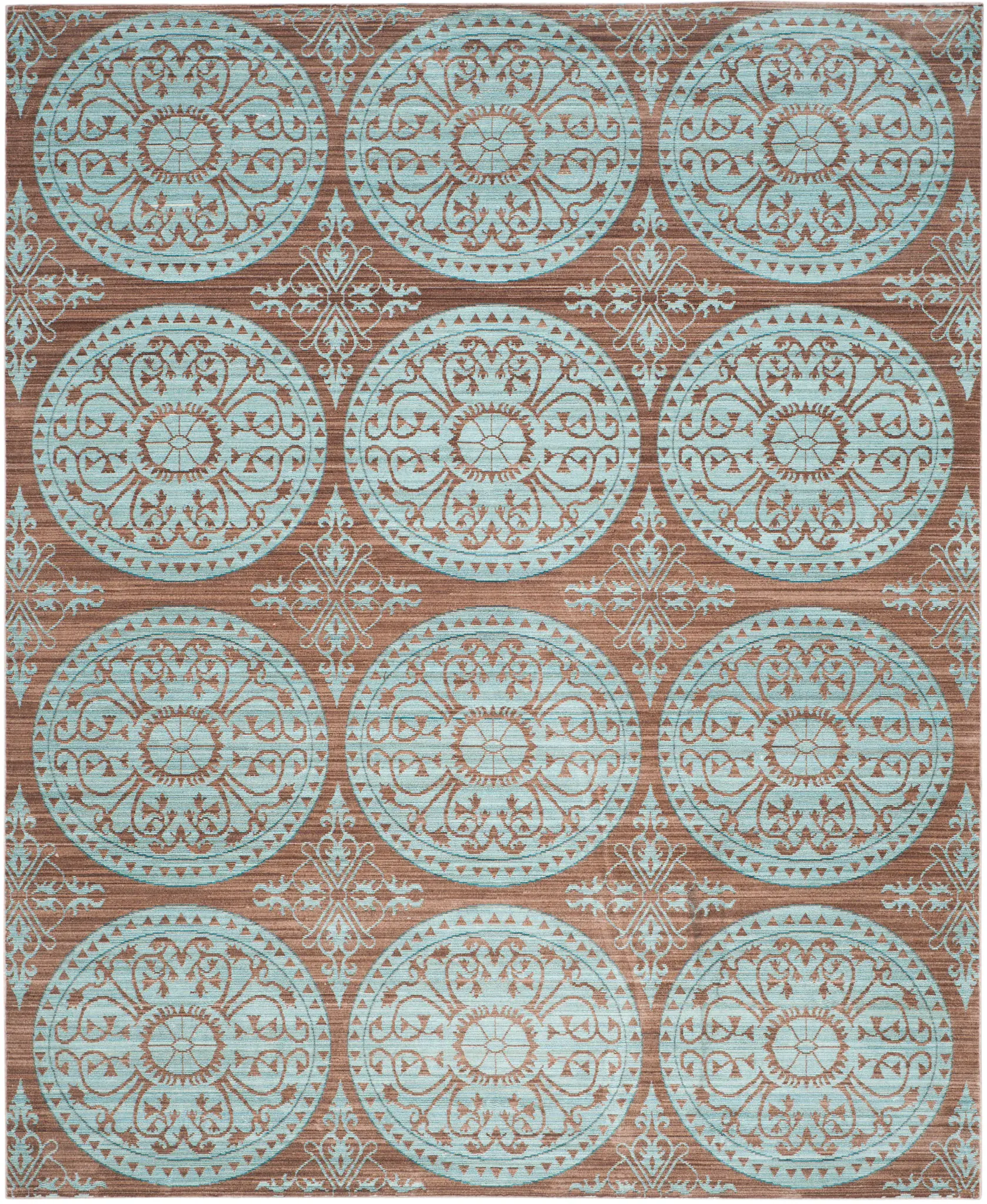 Valencia Medallion Grid Rug