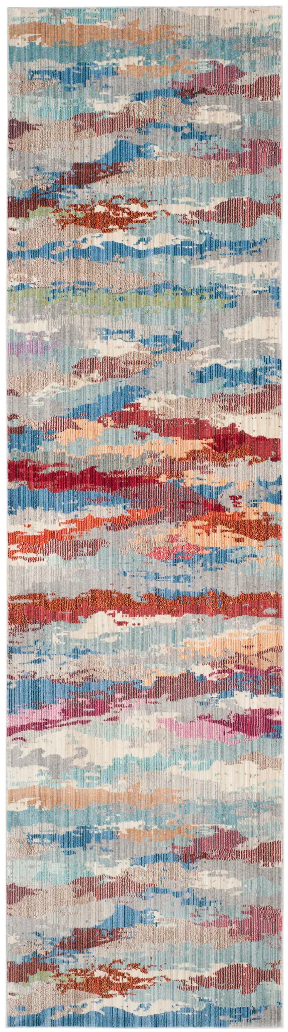 Valencia Abstract Banded Rug