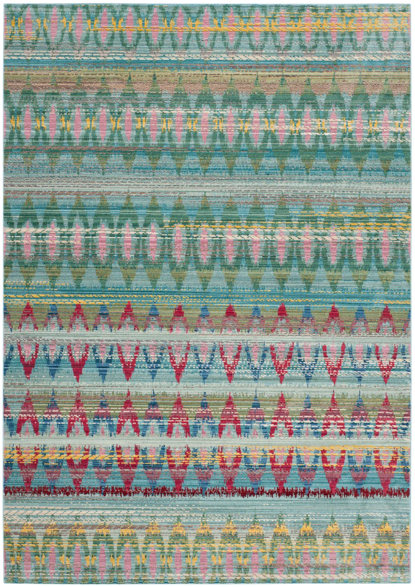 Valencia Ikat Banded Rug