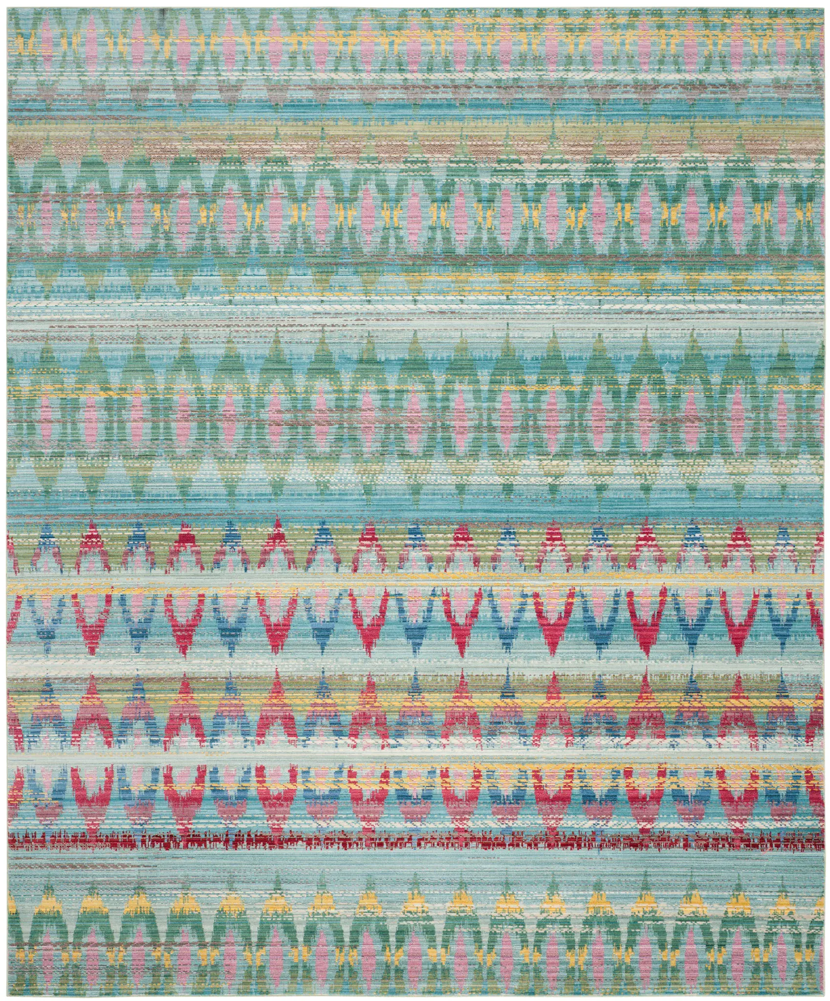 Valencia Ikat Banded Rug