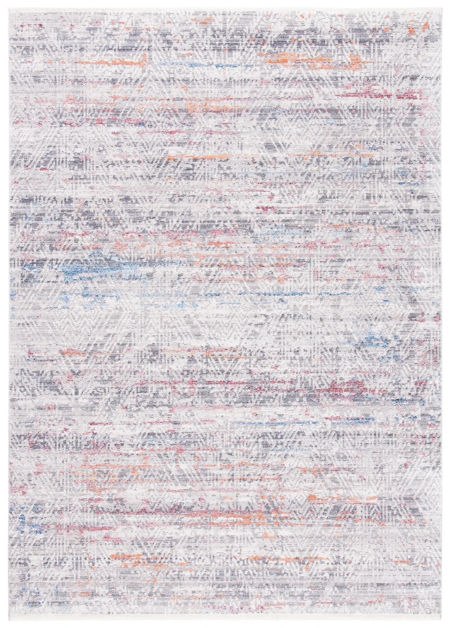 Valencia Distressed Diamond Rug