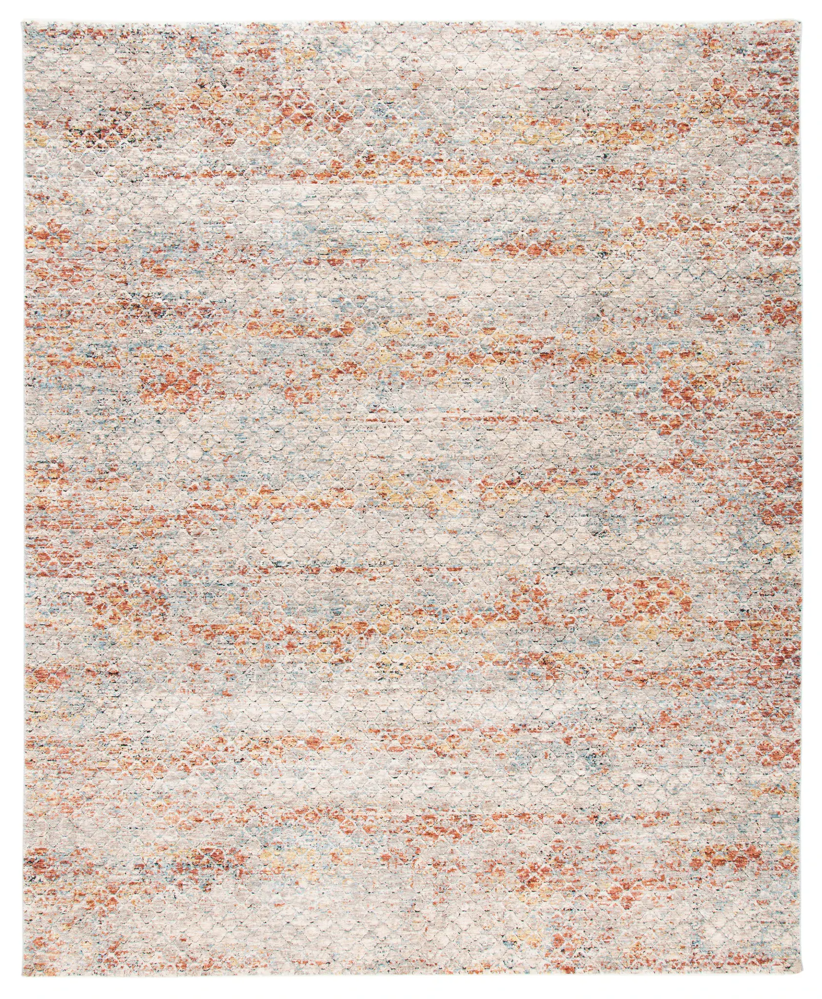 Valencia Distressed Trellis Rug