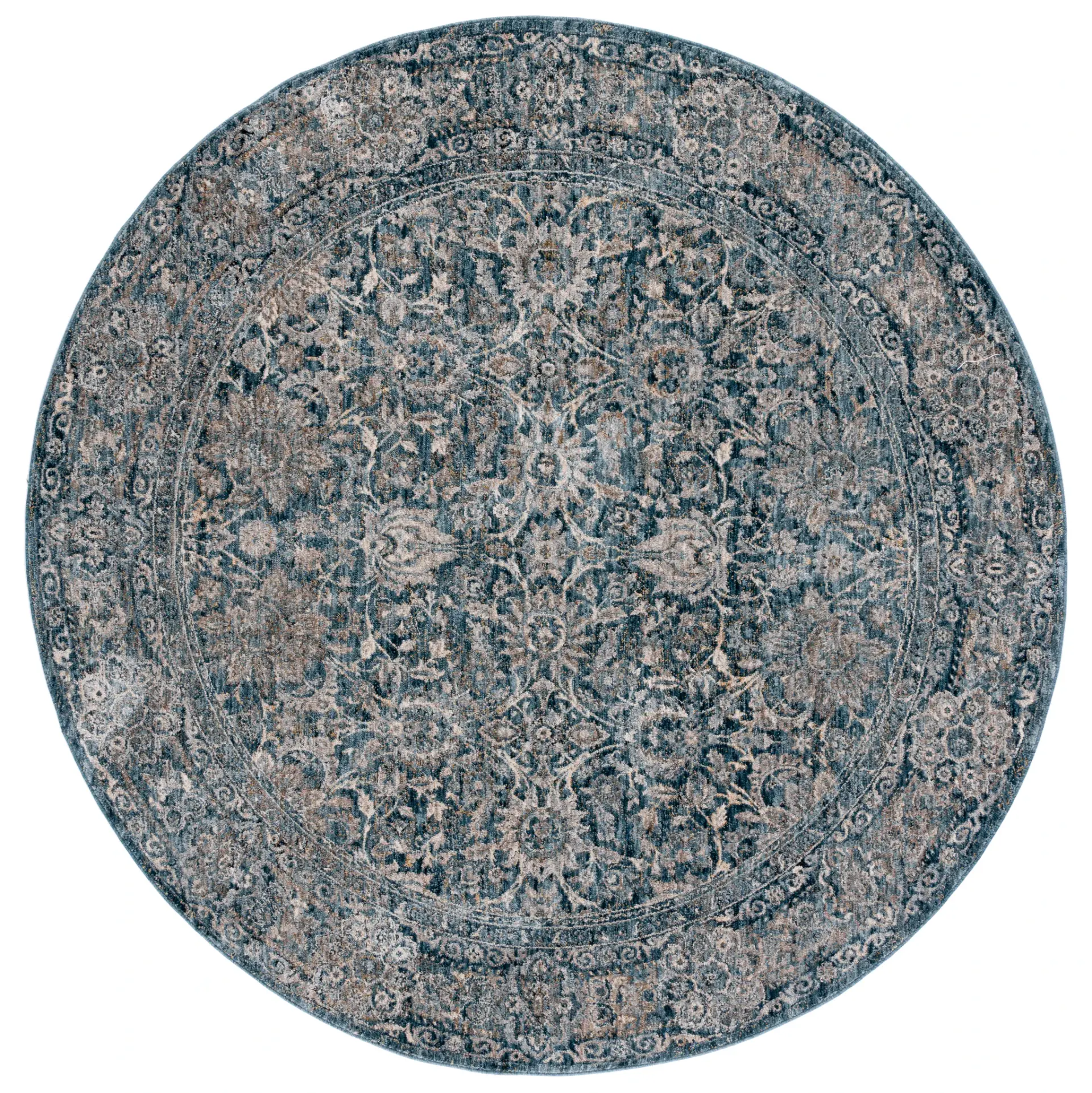 Valencia Bordered Floral Rug