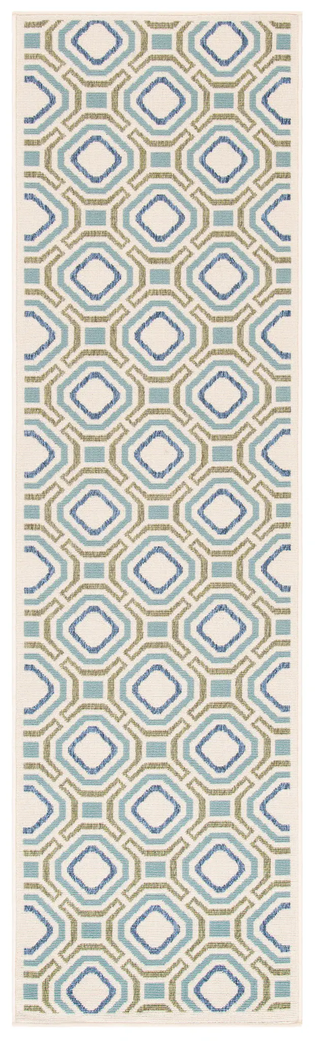 Veranda Interlocking Diamond Outdoor Rug