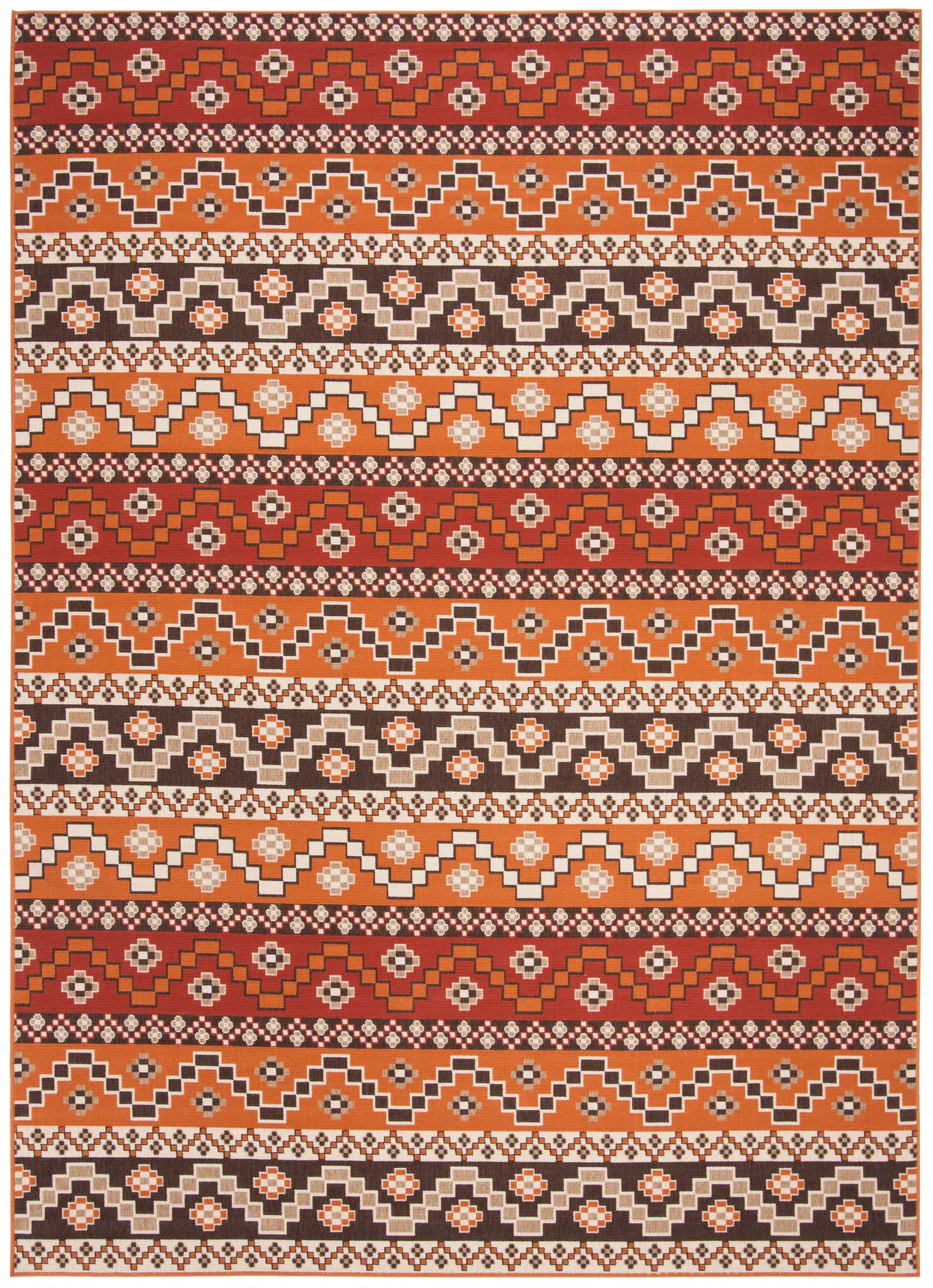 Veranda Tribal Stripe Outdoor Rug
