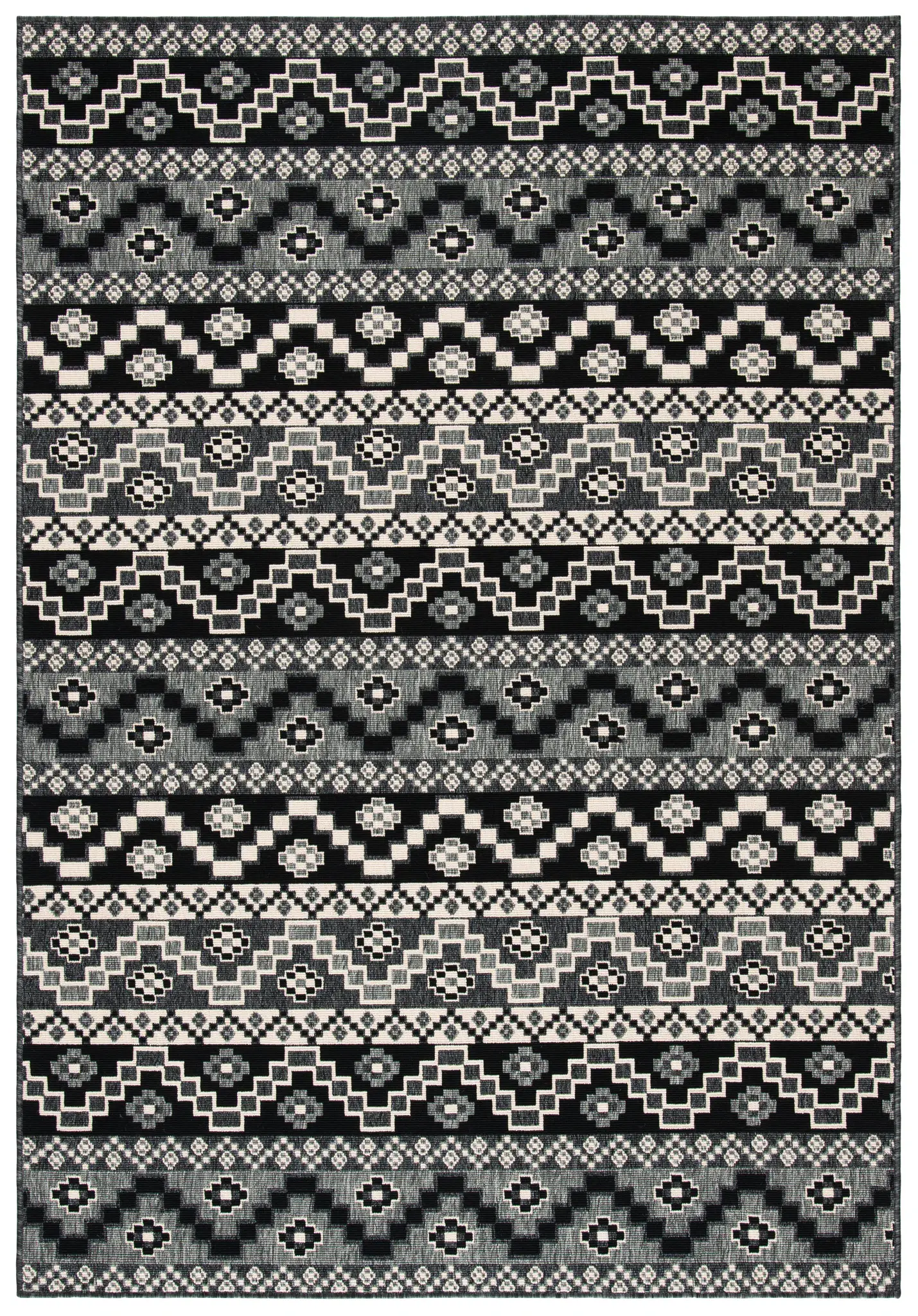 Veranda Tribal Stripe Outdoor Rug
