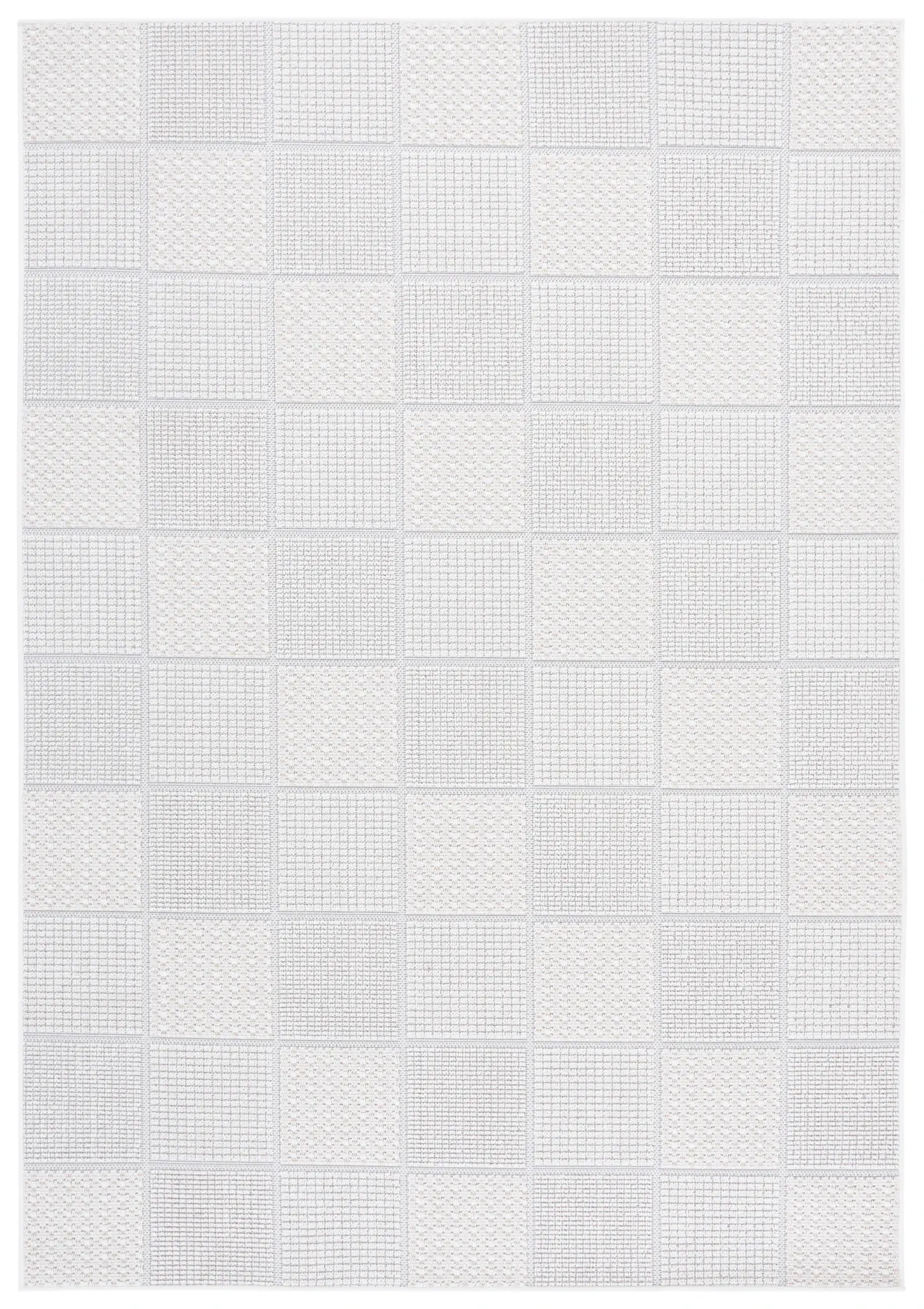 Veranda Textured Checkered Rug